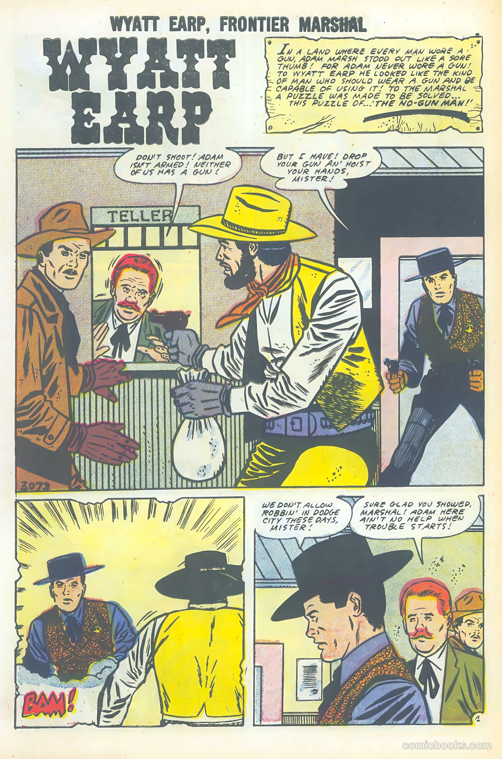Wyatt Earp, Frontier Marshal #20 (1958) — page 11 of 68