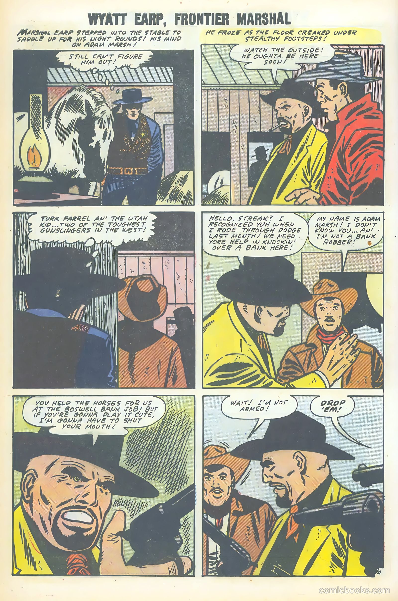 Wyatt Earp, Frontier Marshal #20 (1958) — page 14 of 68
