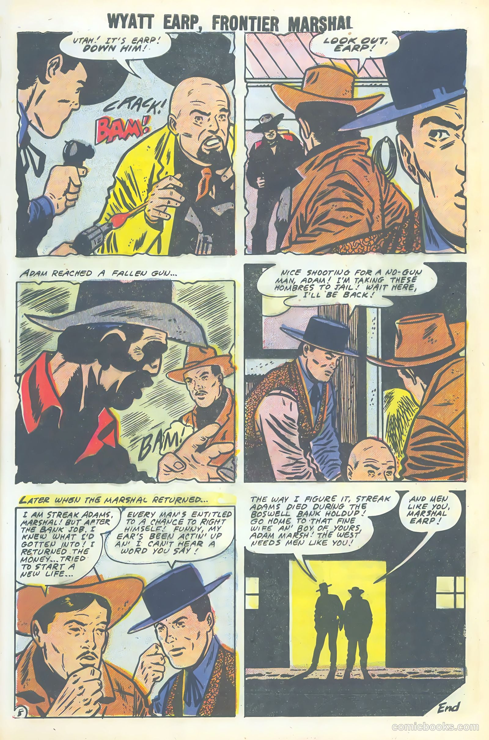 Wyatt Earp, Frontier Marshal #20 (1958) — page 15 of 68
