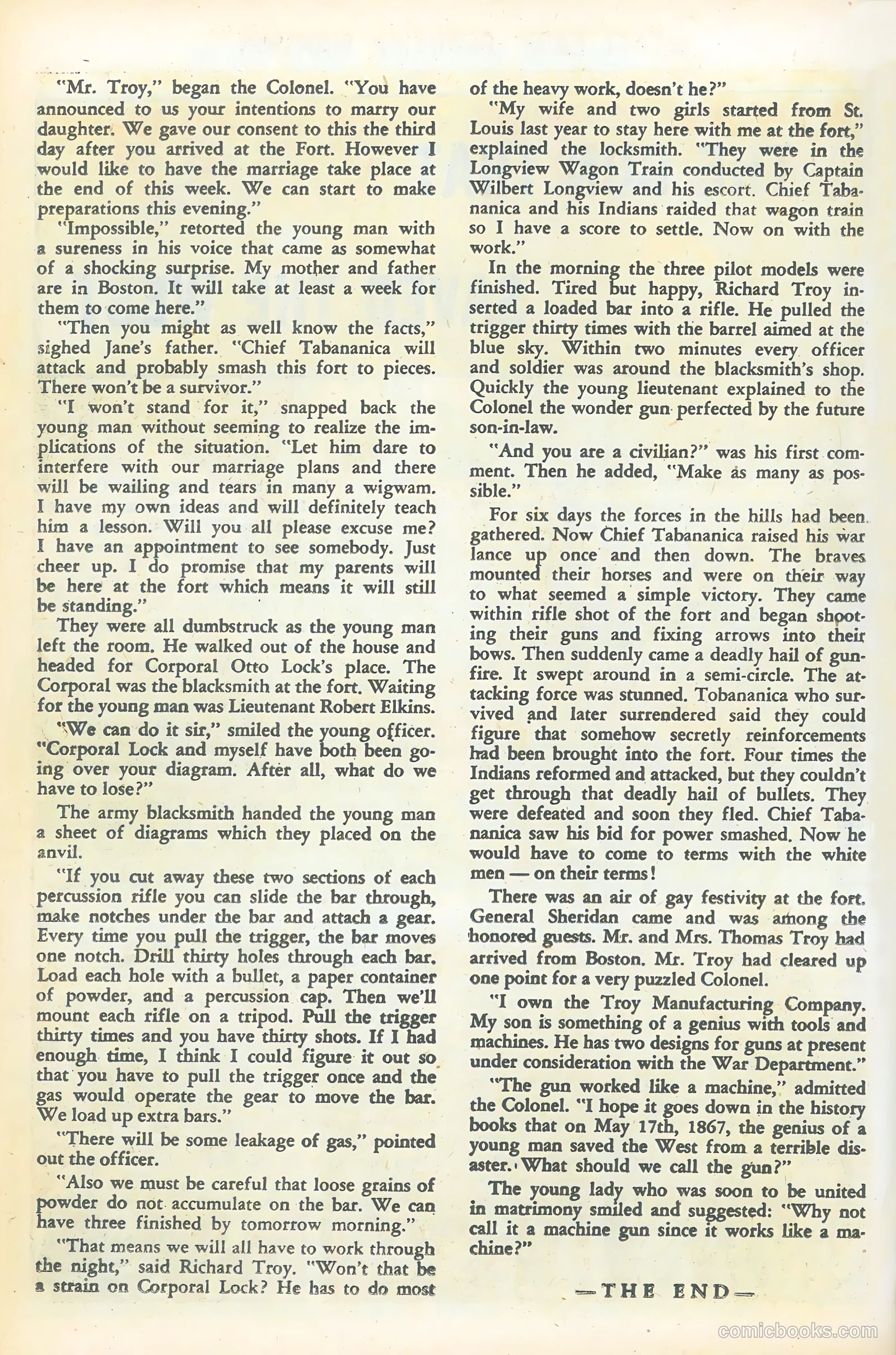 Wyatt Earp, Frontier Marshal #20 (1958) — page 28 of 68