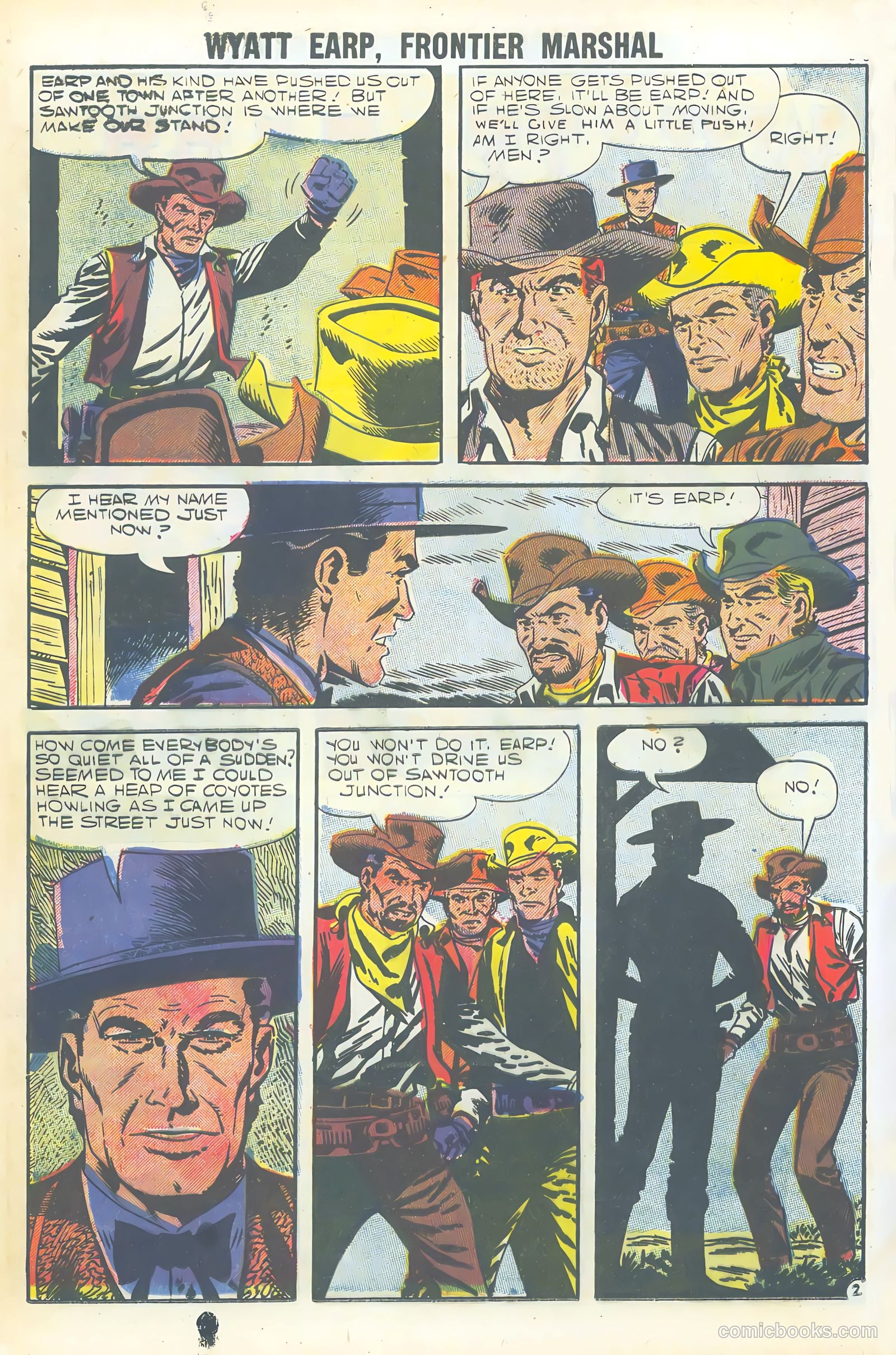 Wyatt Earp, Frontier Marshal #20 (1958) — page 30 of 68