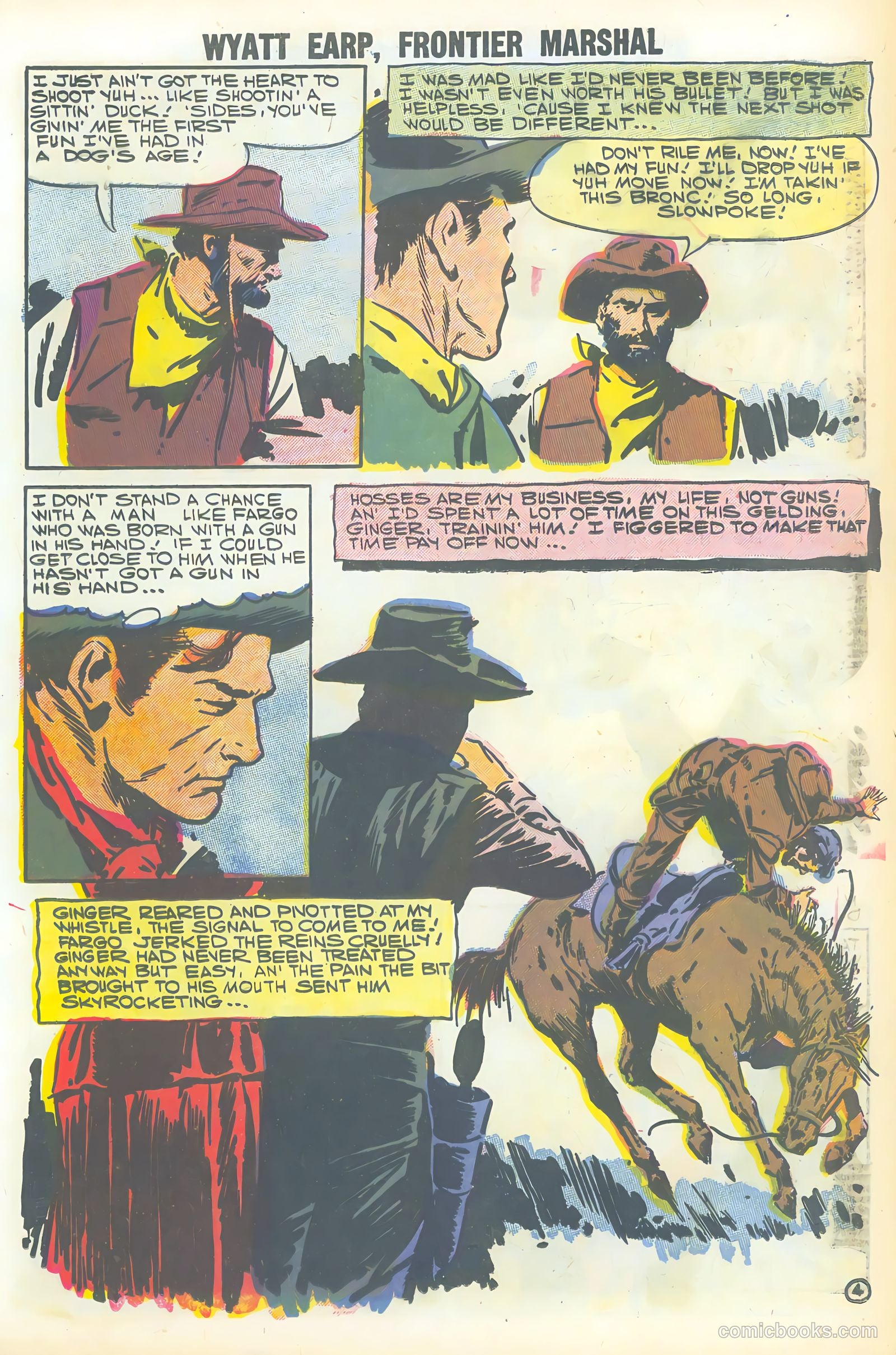 Wyatt Earp, Frontier Marshal #20 (1958) — page 41 of 68