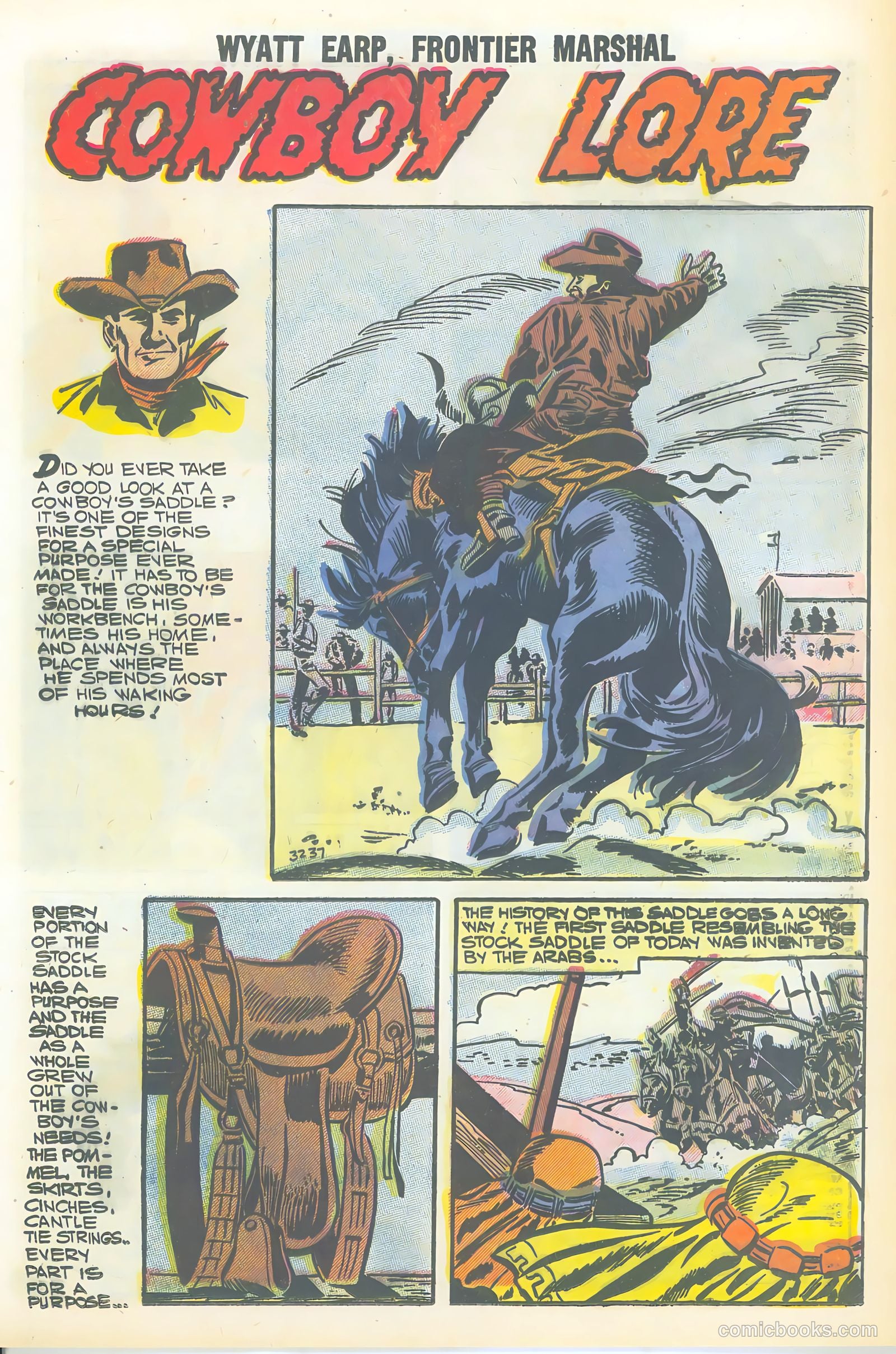 Wyatt Earp, Frontier Marshal #20 (1958) — page 49 of 68