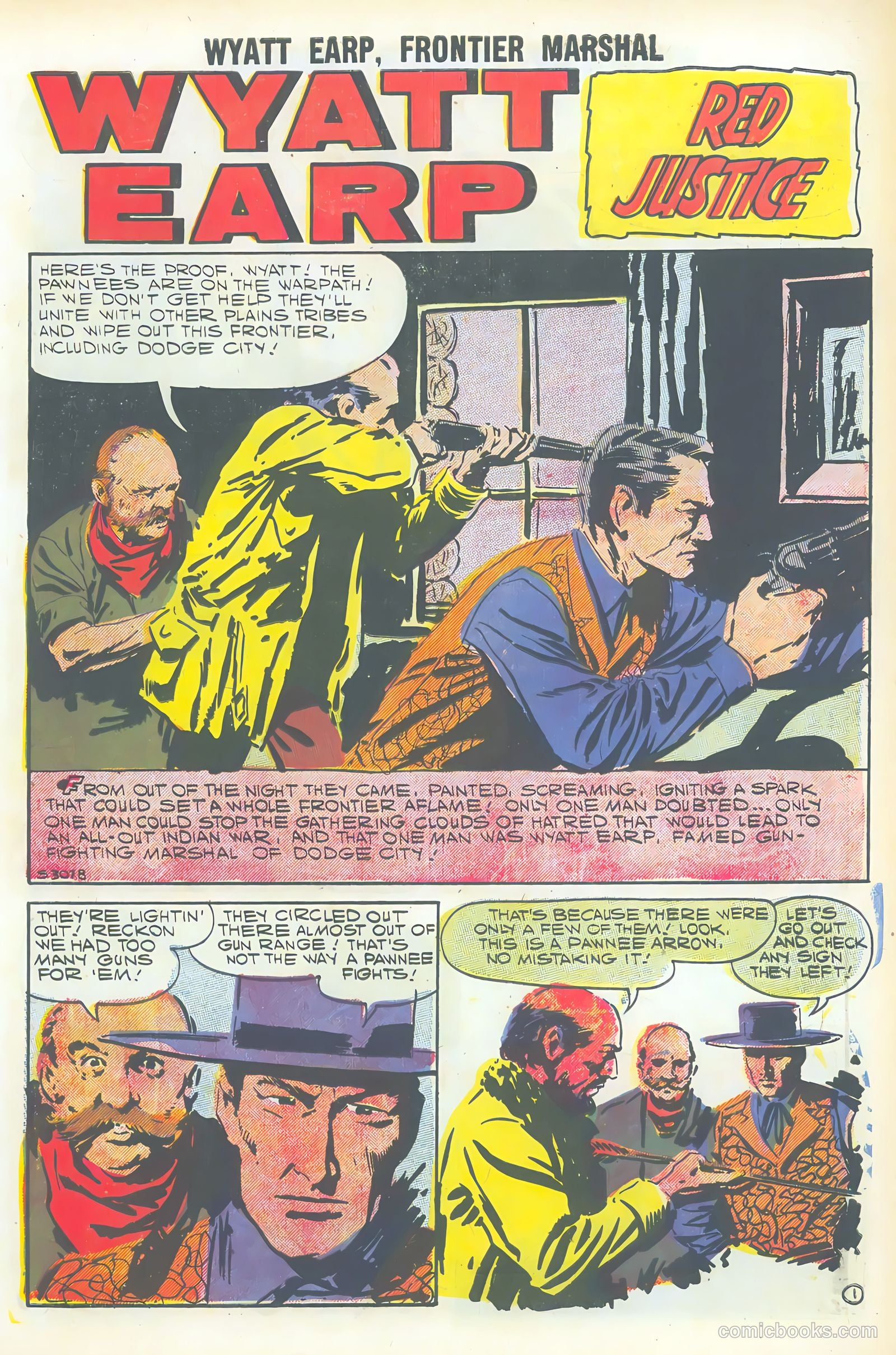 Wyatt Earp, Frontier Marshal #20 (1958) — page 59 of 68
