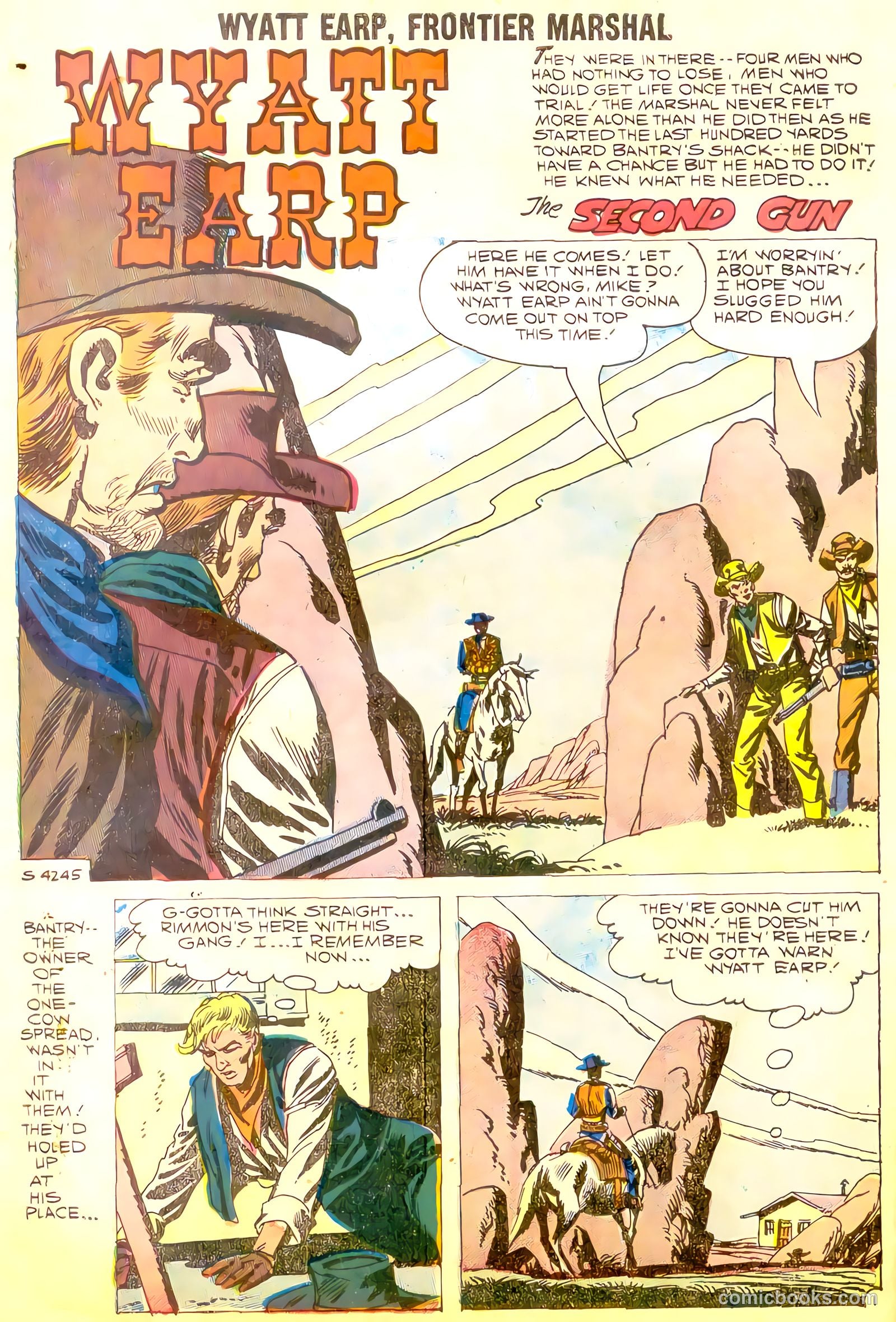 Wyatt Earp, Frontier Marshal #22 (1958) — page 10 of 36