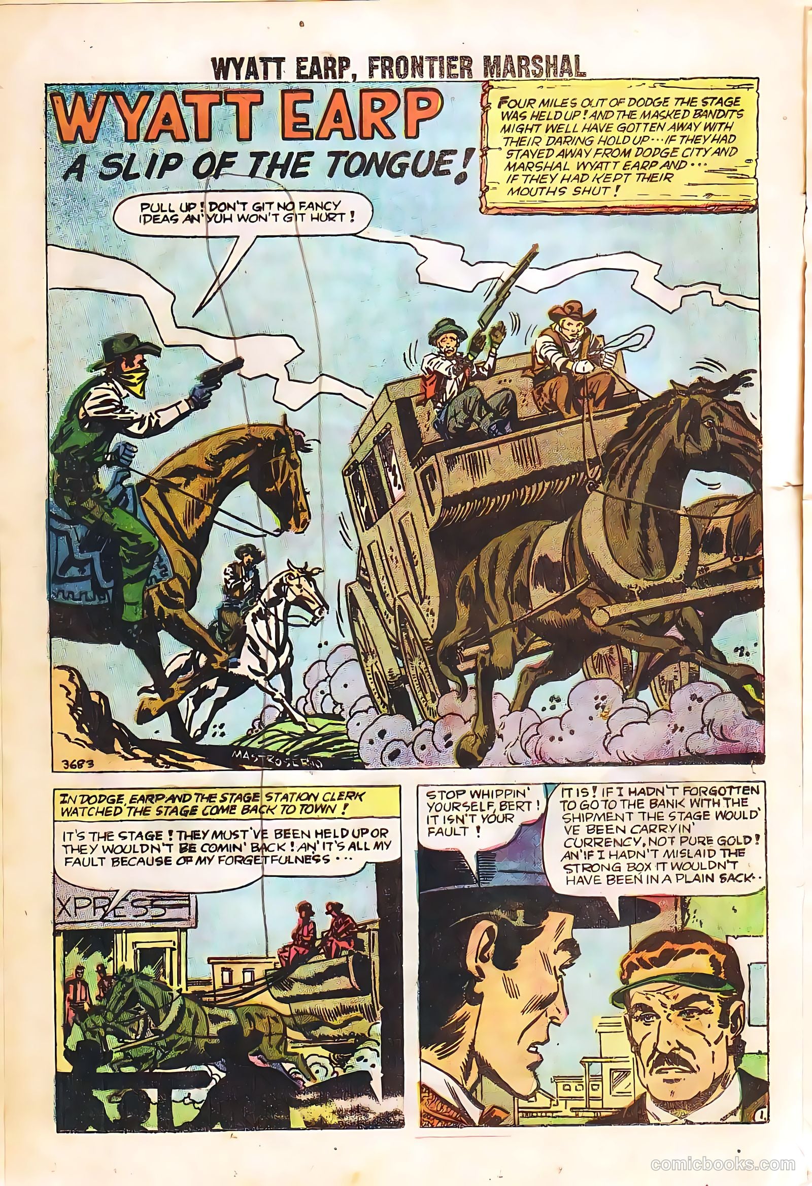 Wyatt Earp, Frontier Marshal #23 (1959) — page 16 of 36