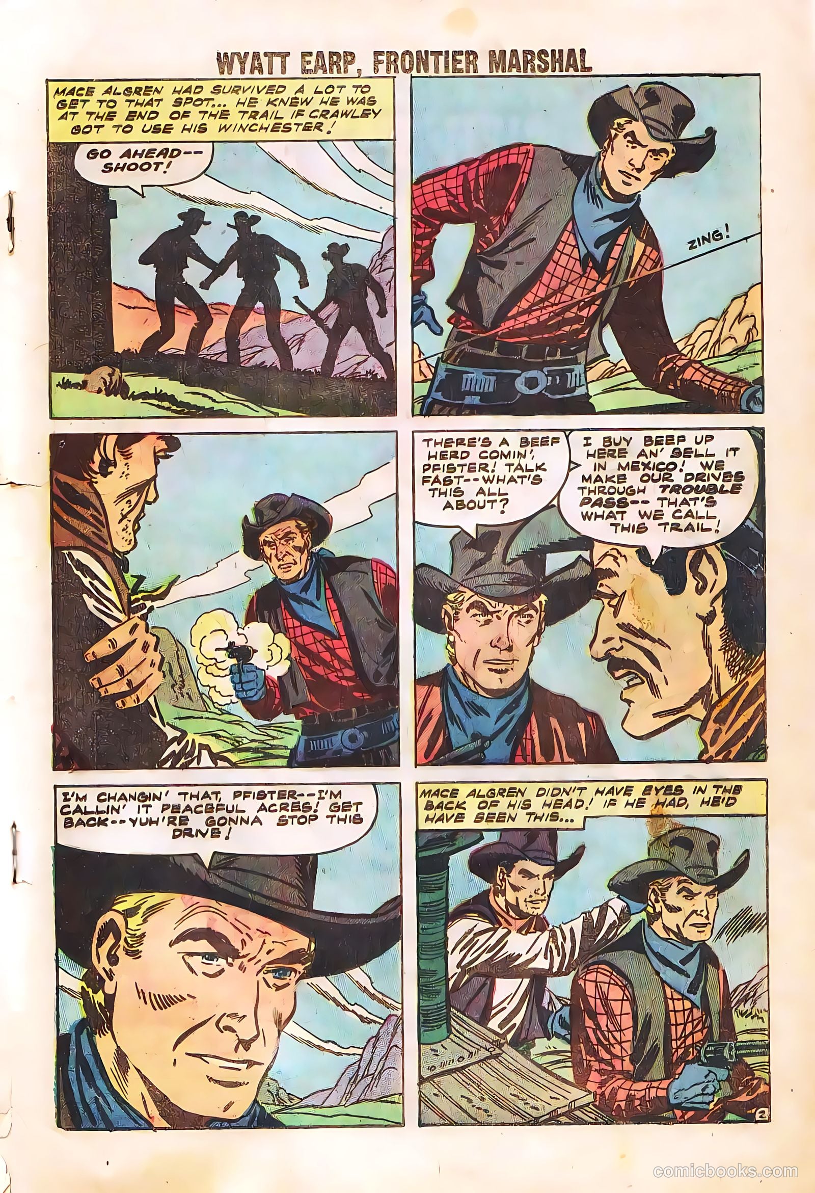 Wyatt Earp, Frontier Marshal #23 (1959) — page 21 of 36