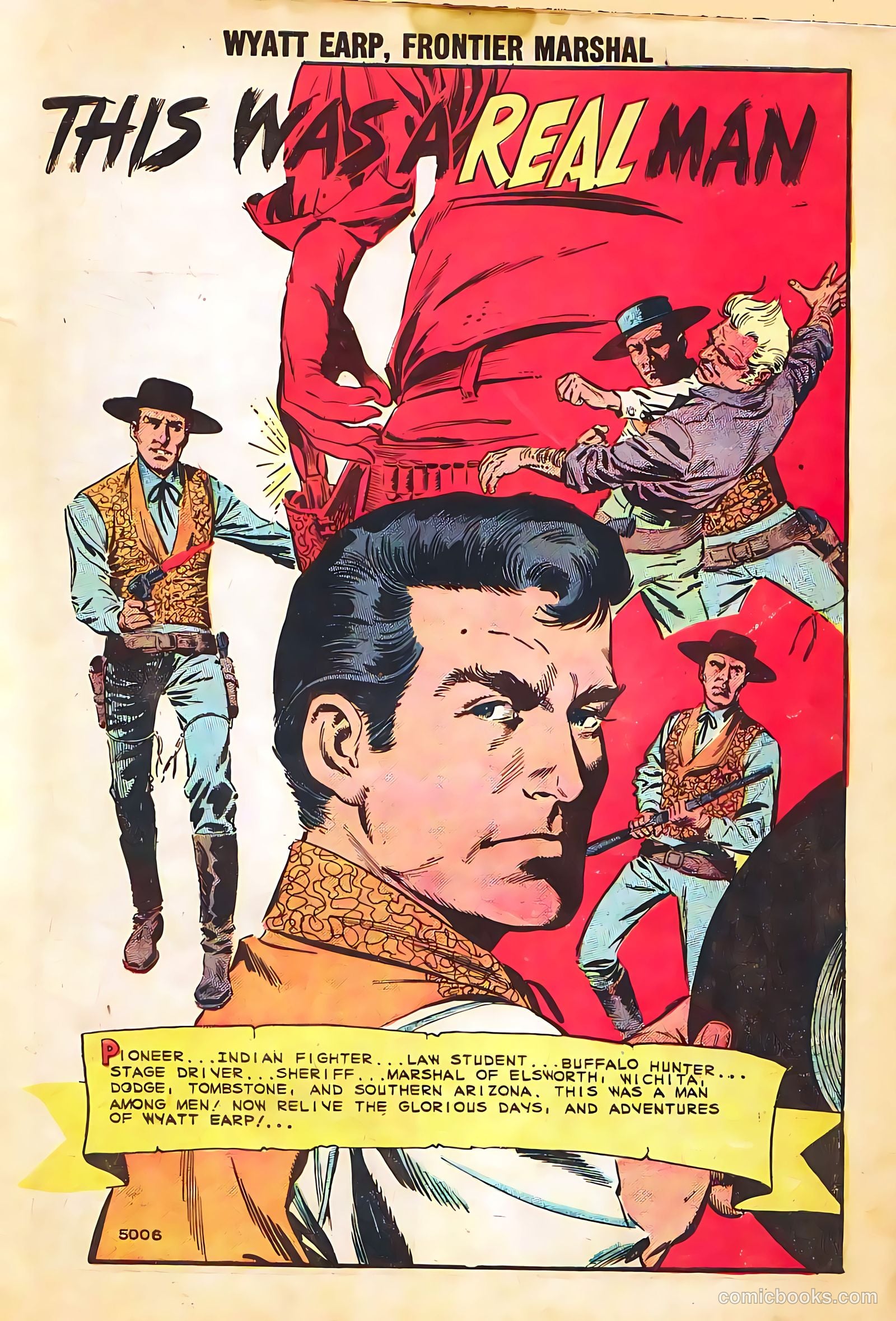 Wyatt Earp, Frontier Marshal #24 (1959) — page 3 of 36