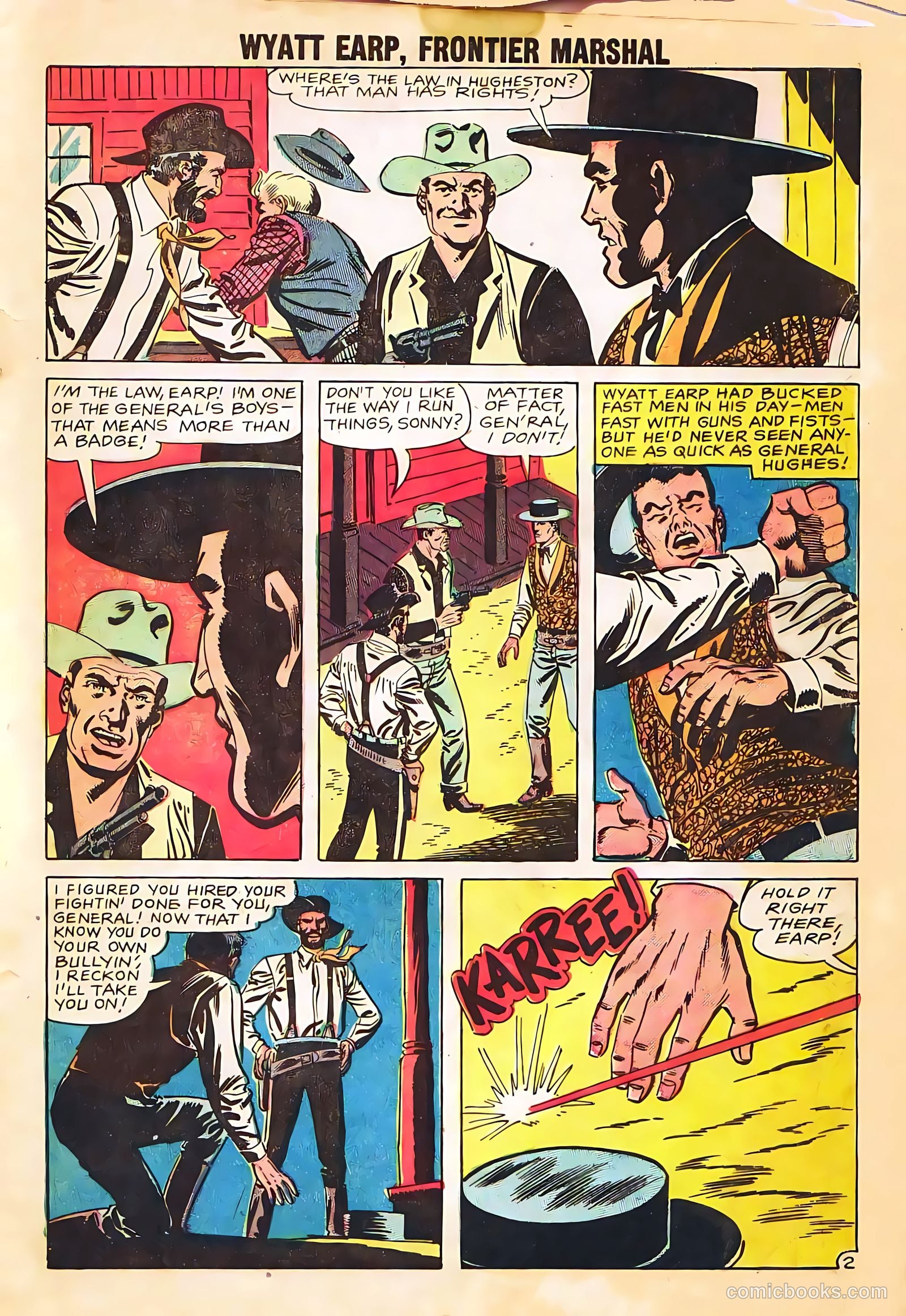 Wyatt Earp, Frontier Marshal #24 (1959) — page 5 of 36