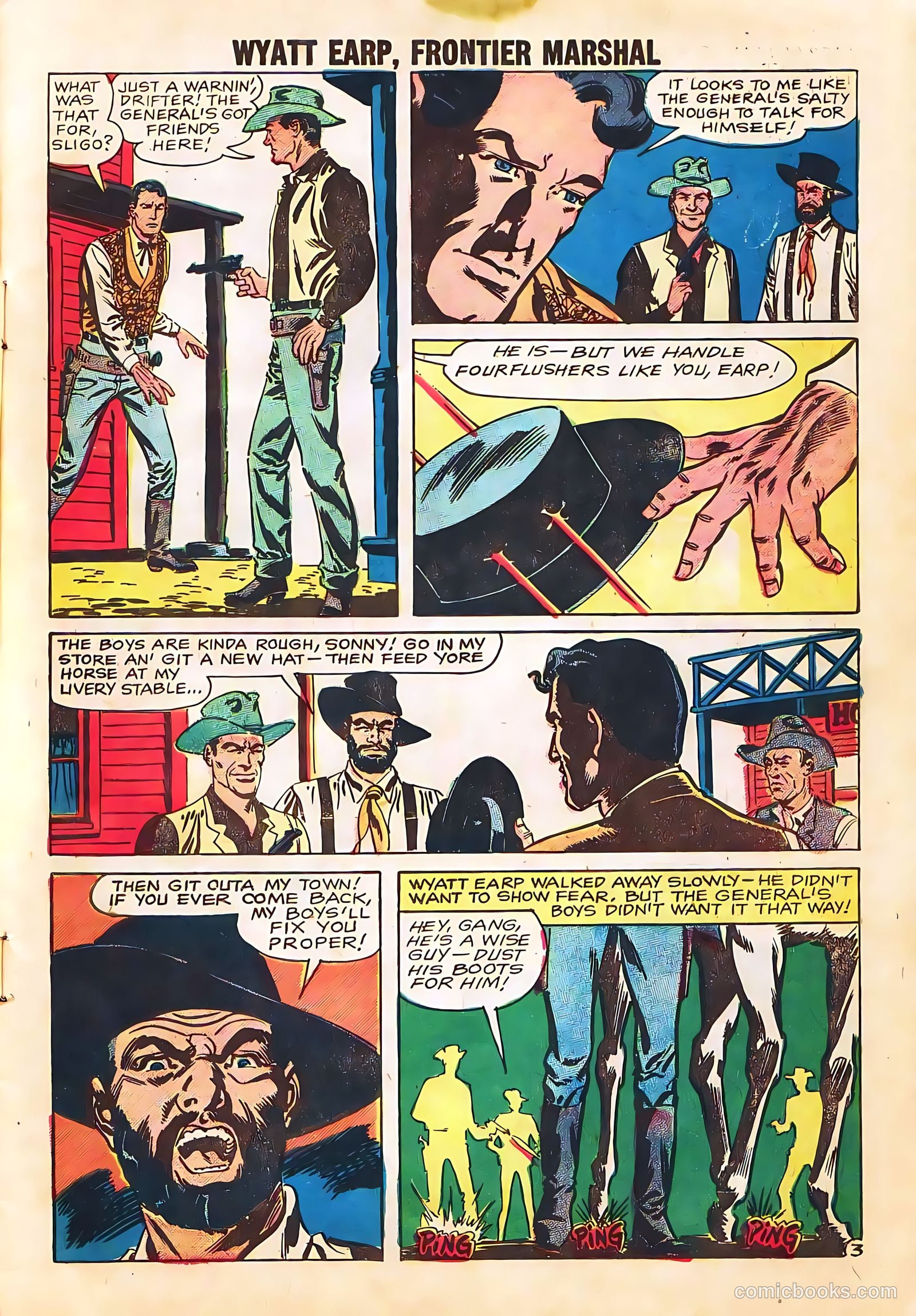 Wyatt Earp, Frontier Marshal #24 (1959) — page 7 of 36