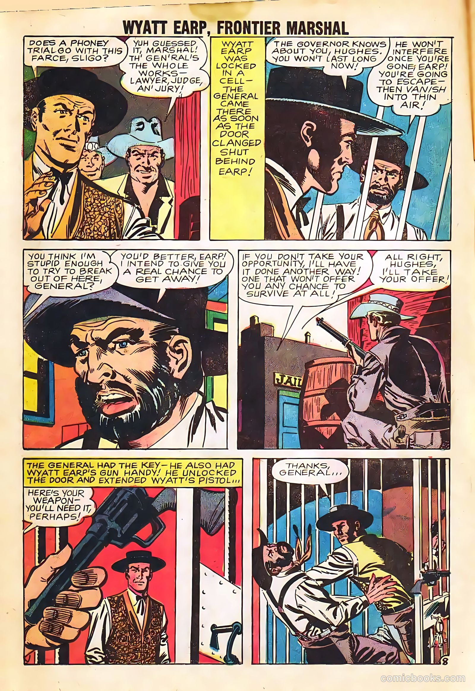Wyatt Earp, Frontier Marshal #24 (1959) — page 12 of 36
