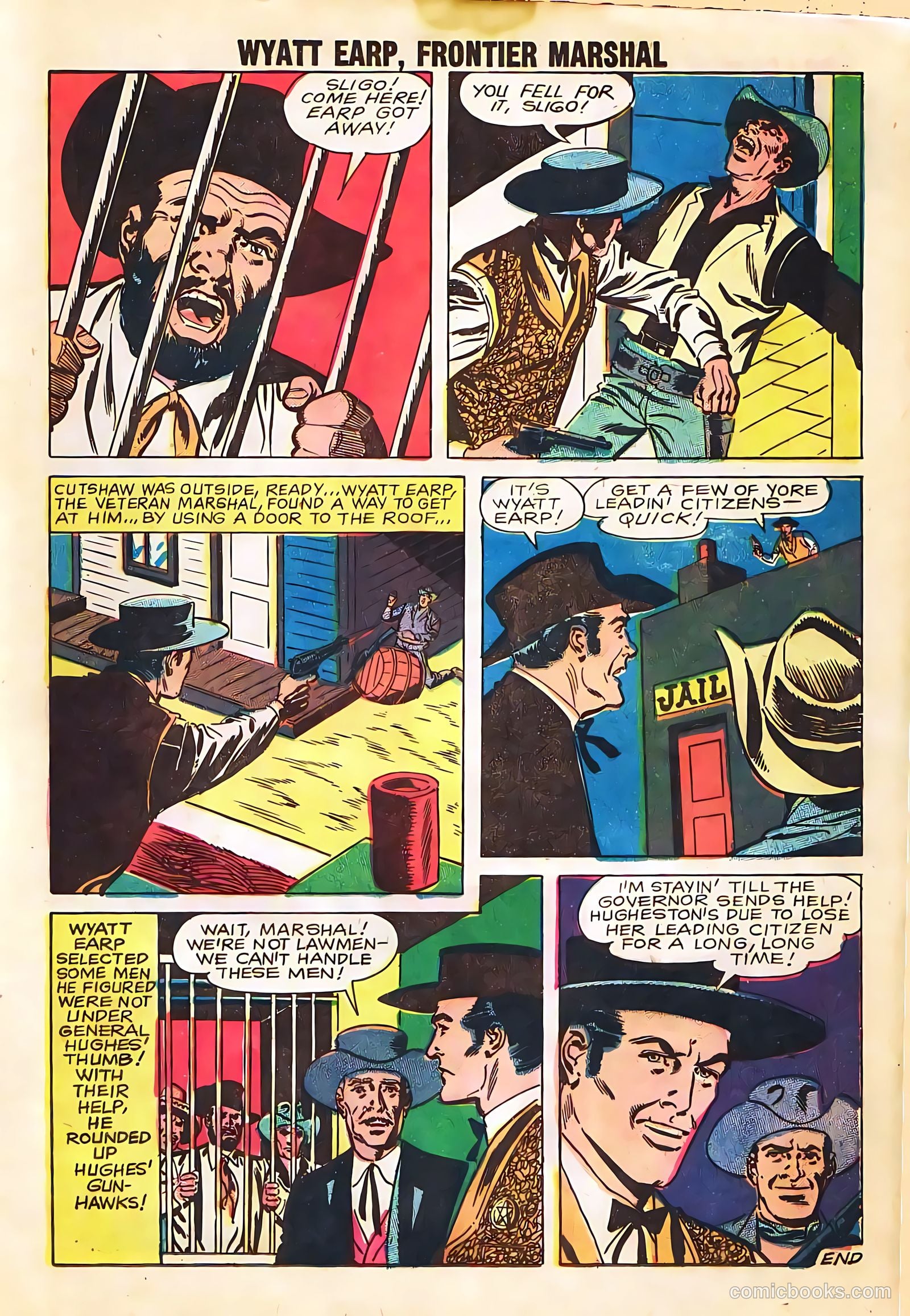 Wyatt Earp, Frontier Marshal #24 (1959) — page 13 of 36
