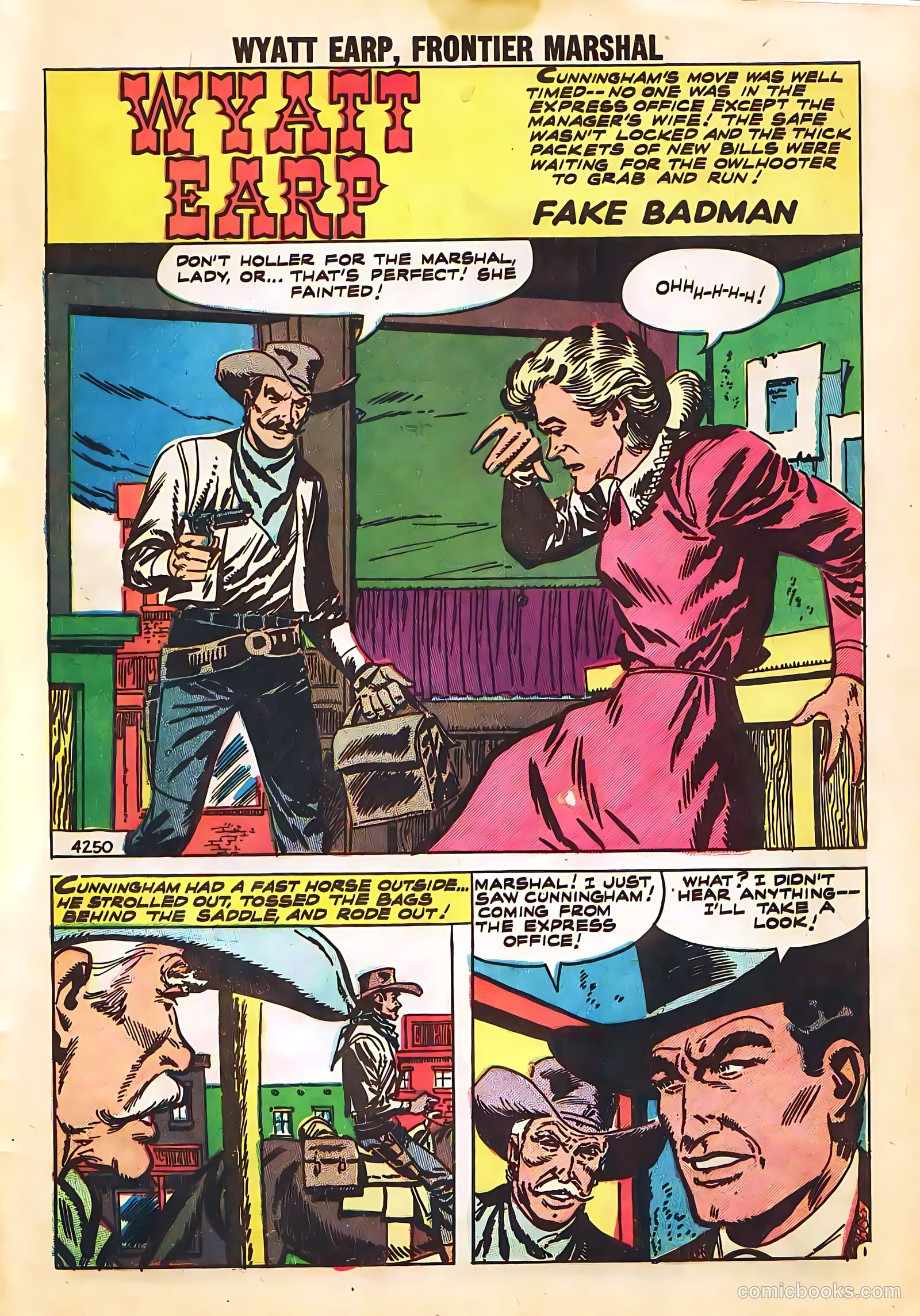 Wyatt Earp, Frontier Marshal #24 (1959) — page 29 of 36