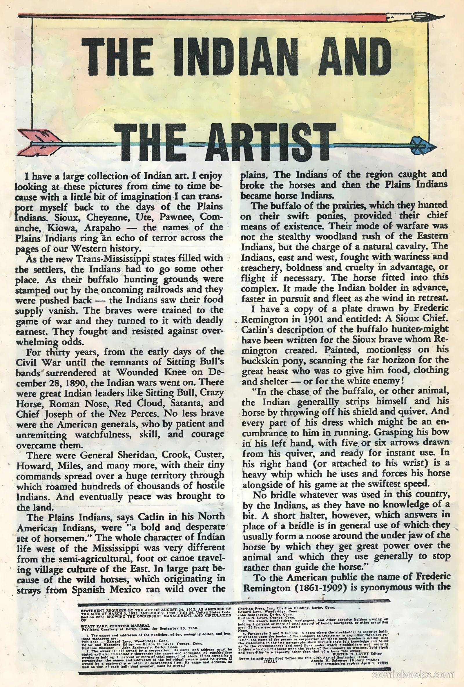 Wyatt Earp, Frontier Marshal #25 (1959) — page 20 of 36