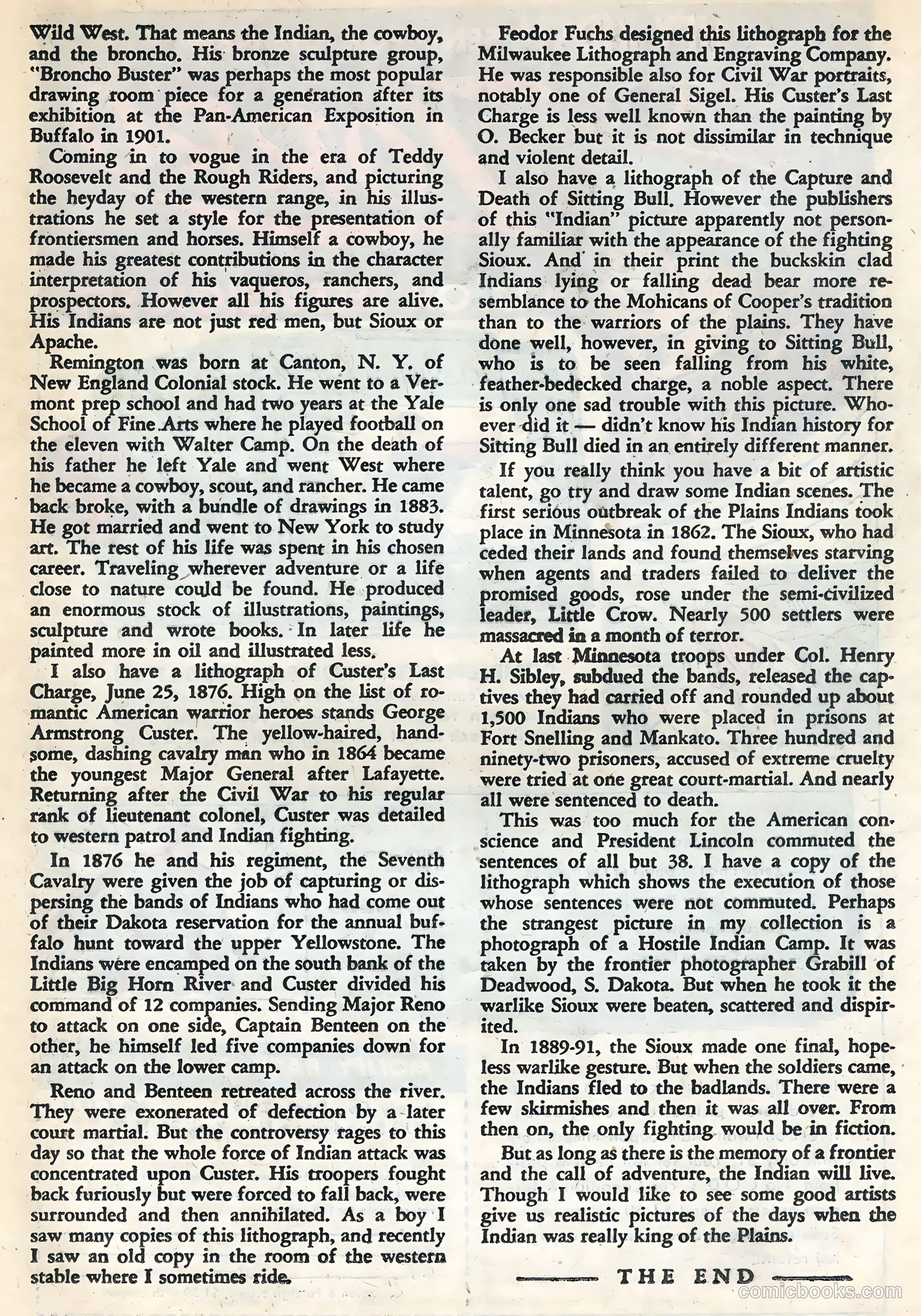 Wyatt Earp, Frontier Marshal #25 (1959) — page 21 of 36