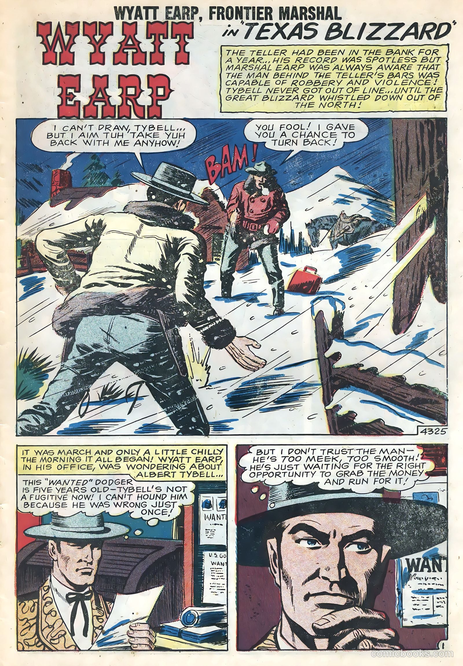 Wyatt Earp, Frontier Marshal #25 (1959) — page 23 of 36
