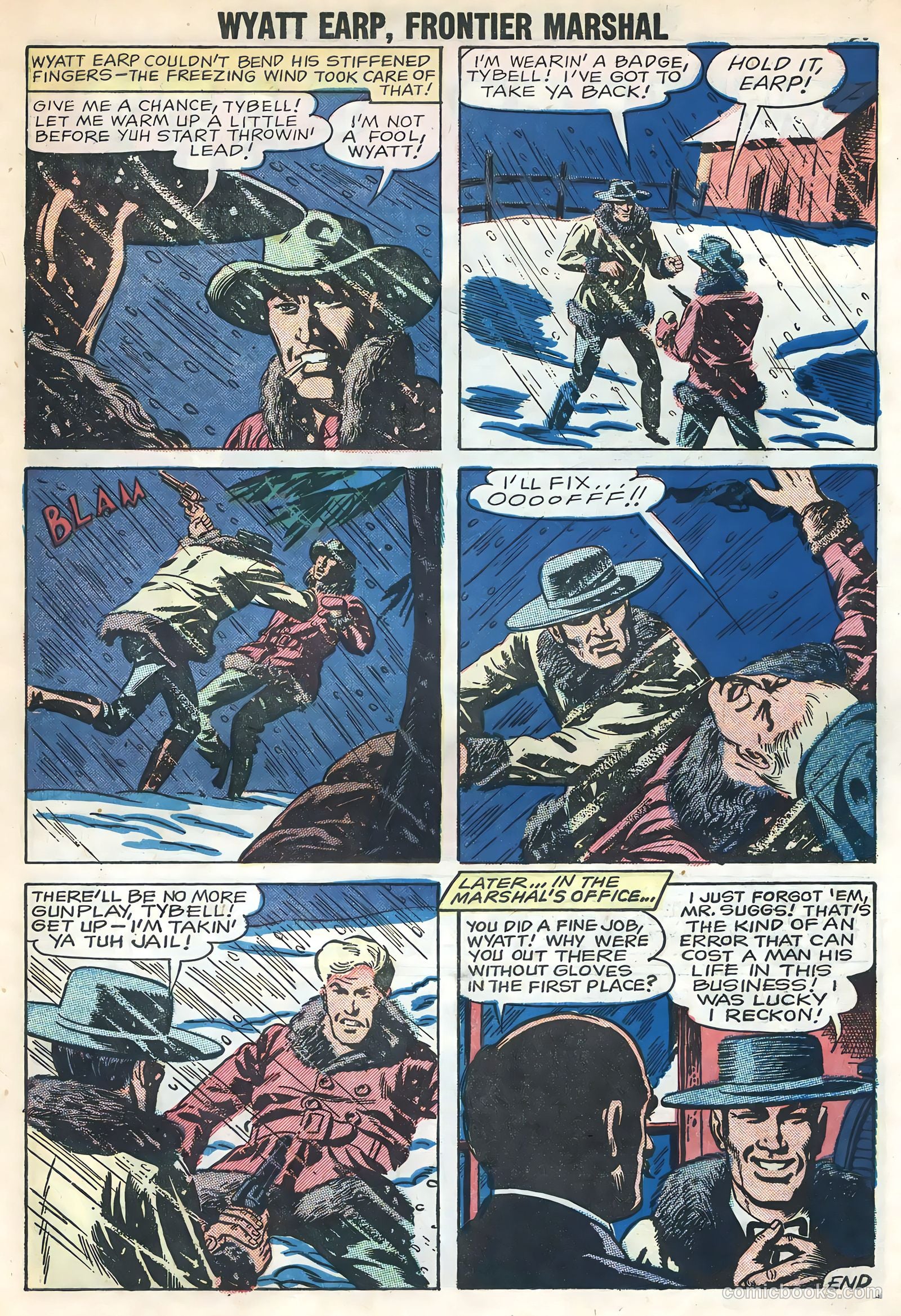 Wyatt Earp, Frontier Marshal #25 (1959) — page 27 of 36