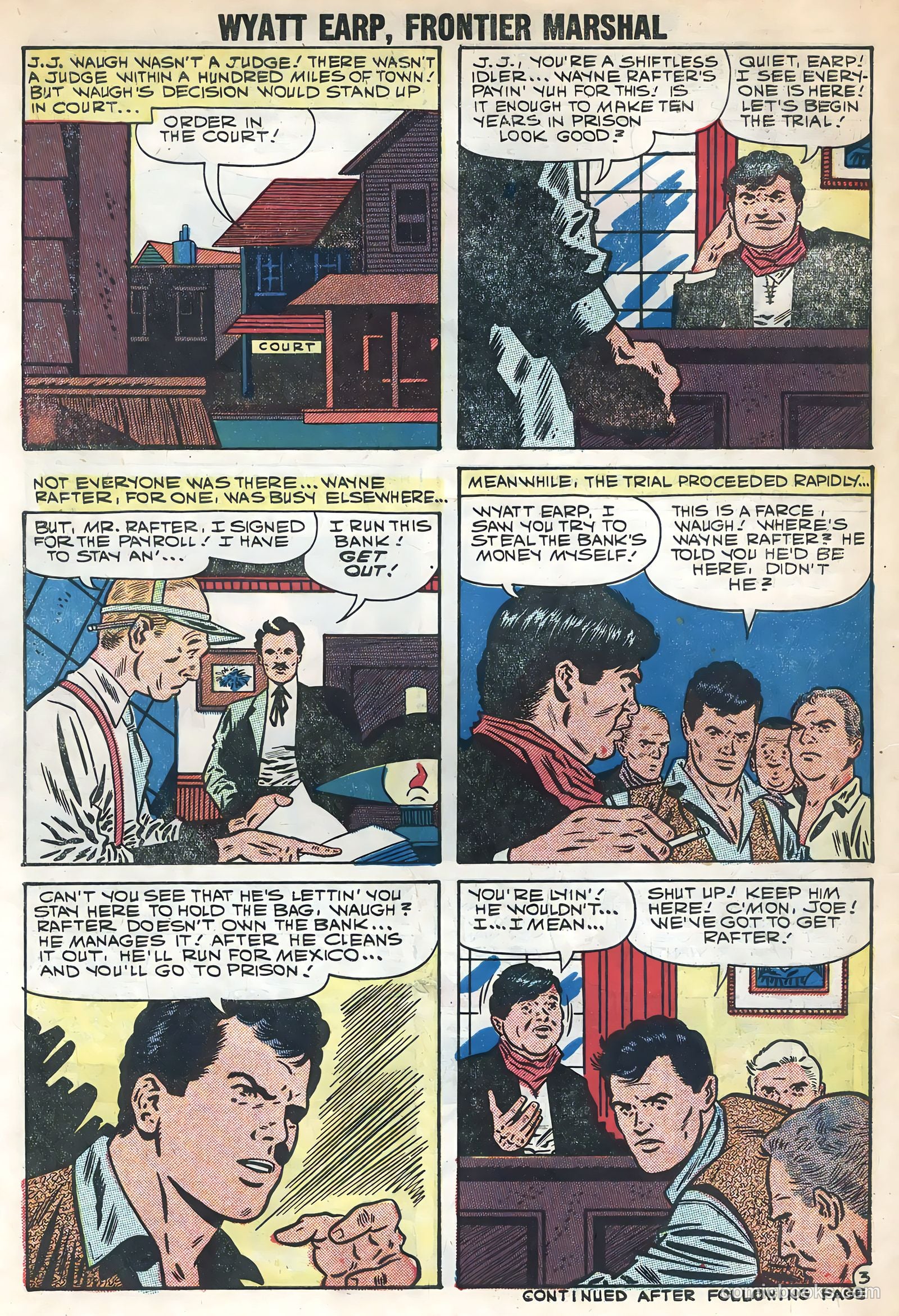 Wyatt Earp, Frontier Marshal #25 (1959) — page 30 of 36