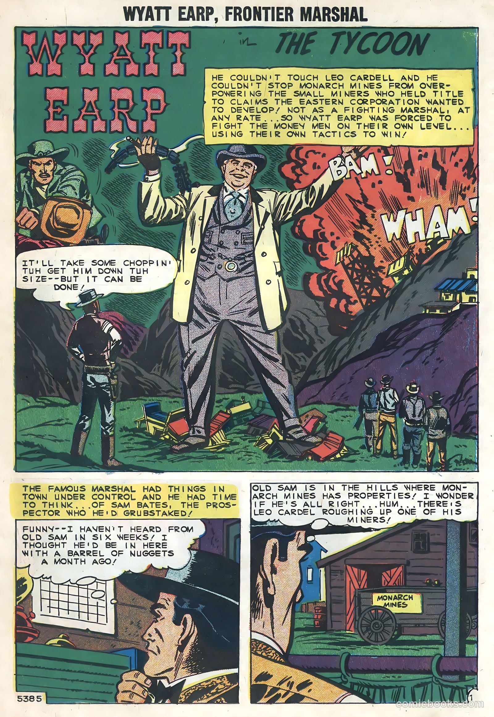Wyatt Earp, Frontier Marshal #26 (1959) — page 23 of 36