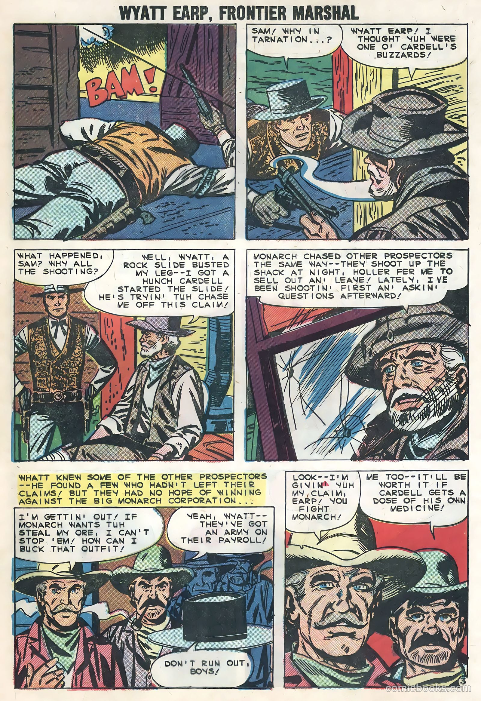 Wyatt Earp, Frontier Marshal #26 (1959) — page 25 of 36
