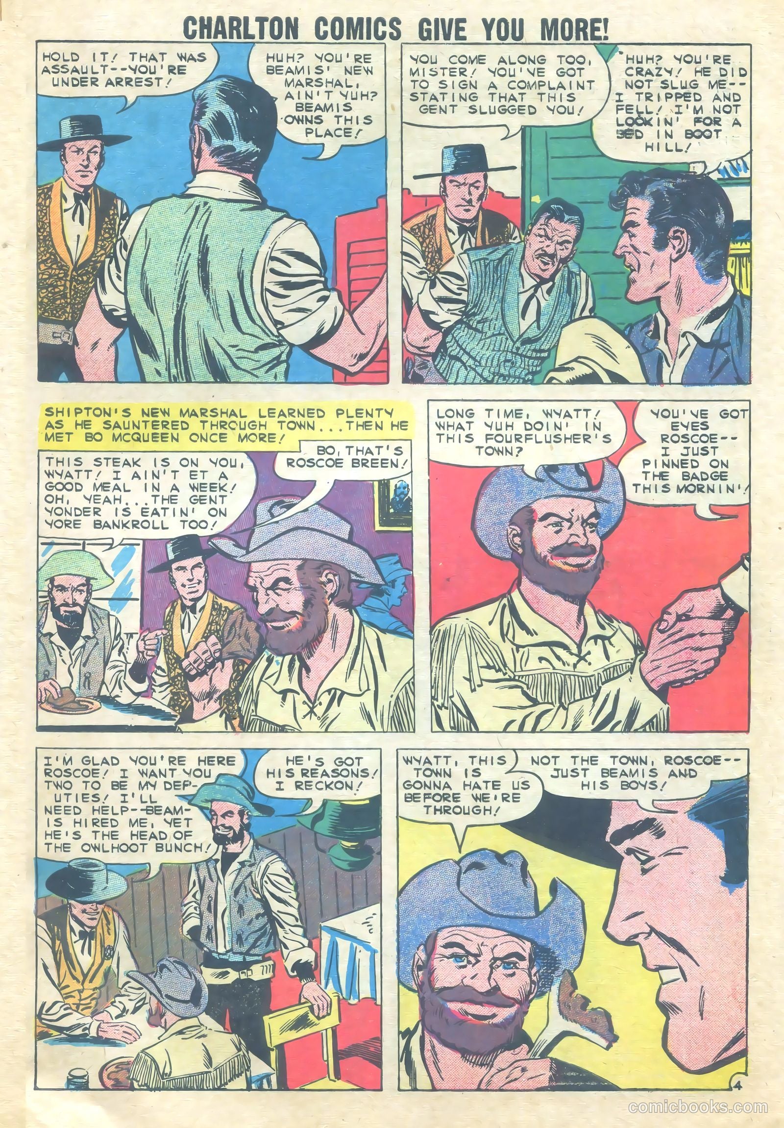 Wyatt Earp, Frontier Marshal #28 (1960) — page 7 of 36