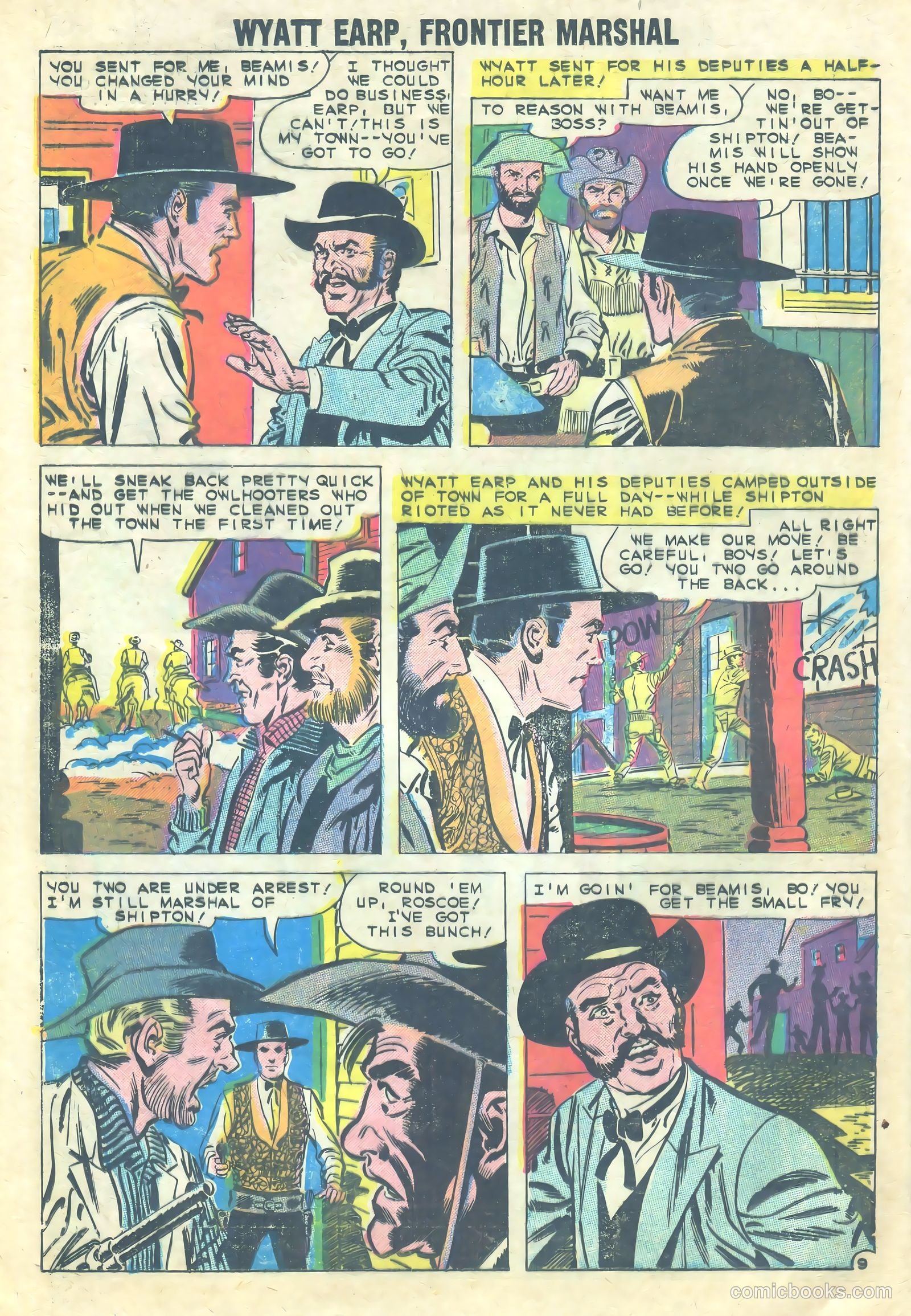 Wyatt Earp, Frontier Marshal #28 (1960) — page 12 of 36