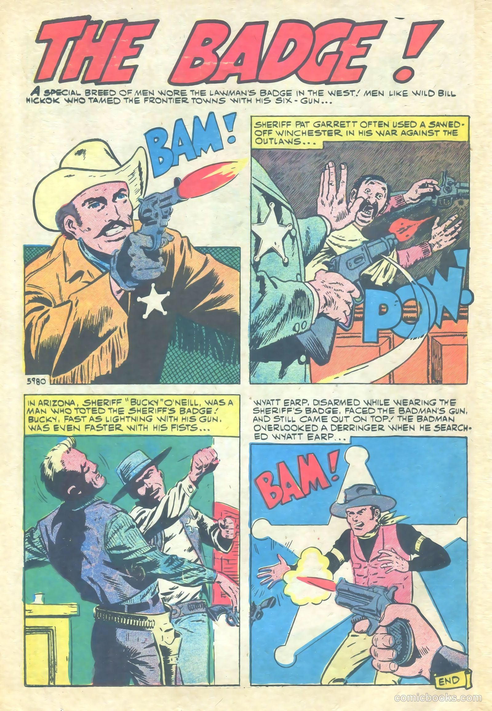 Wyatt Earp, Frontier Marshal #28 (1960) — page 14 of 36