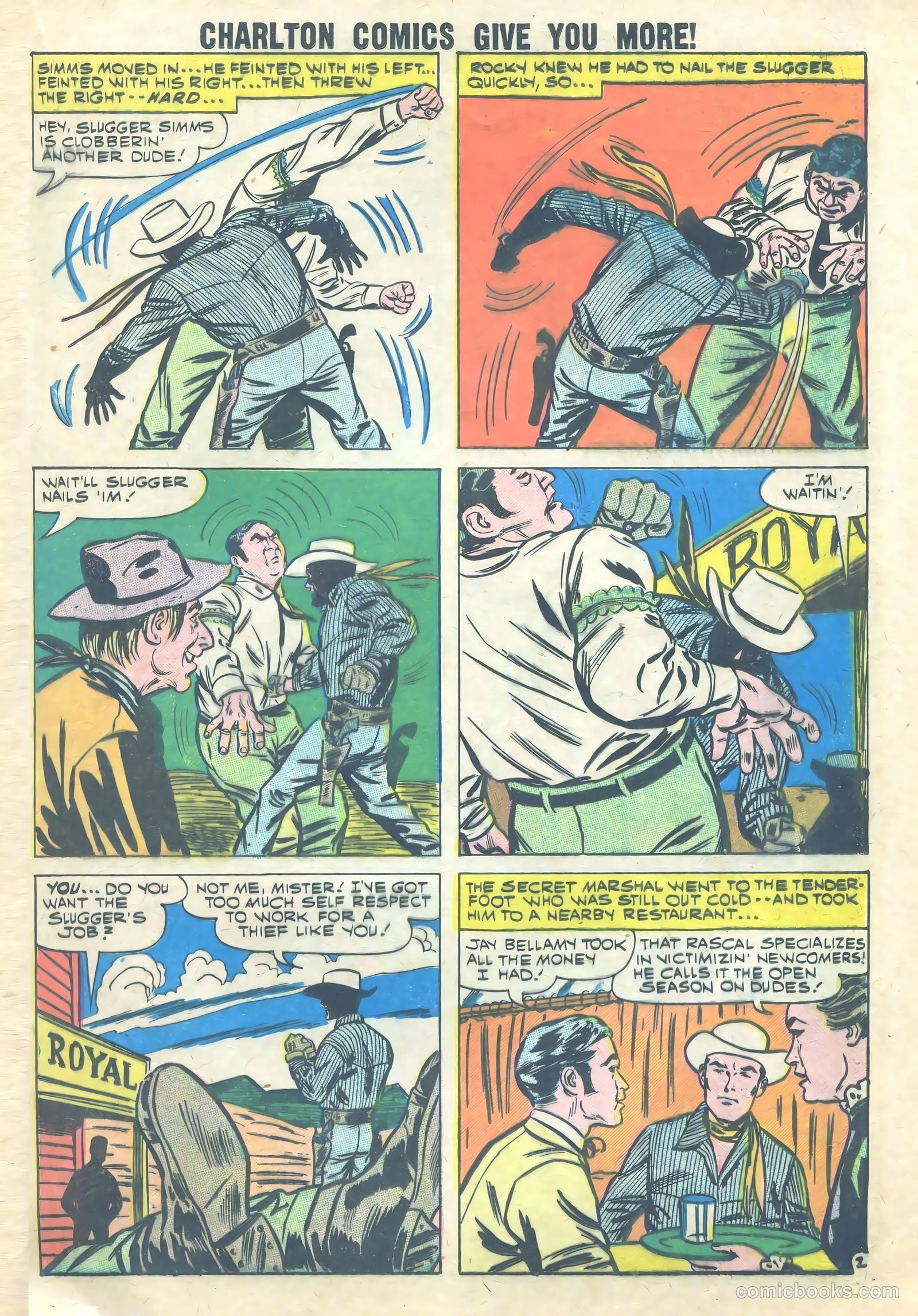 Wyatt Earp, Frontier Marshal #28 (1960) — page 17 of 36