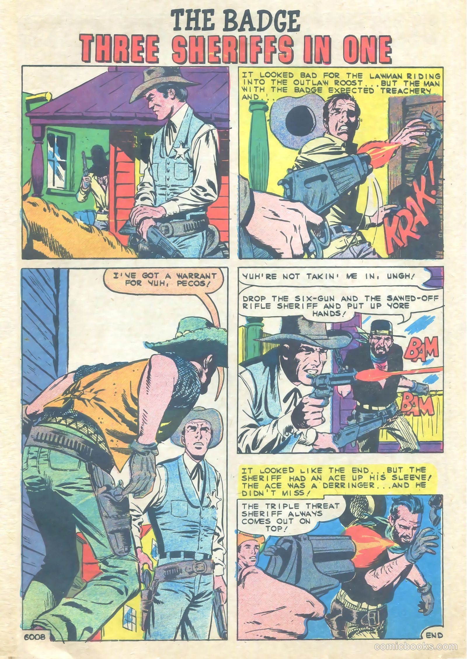 Wyatt Earp, Frontier Marshal #28 (1960) — page 23 of 36