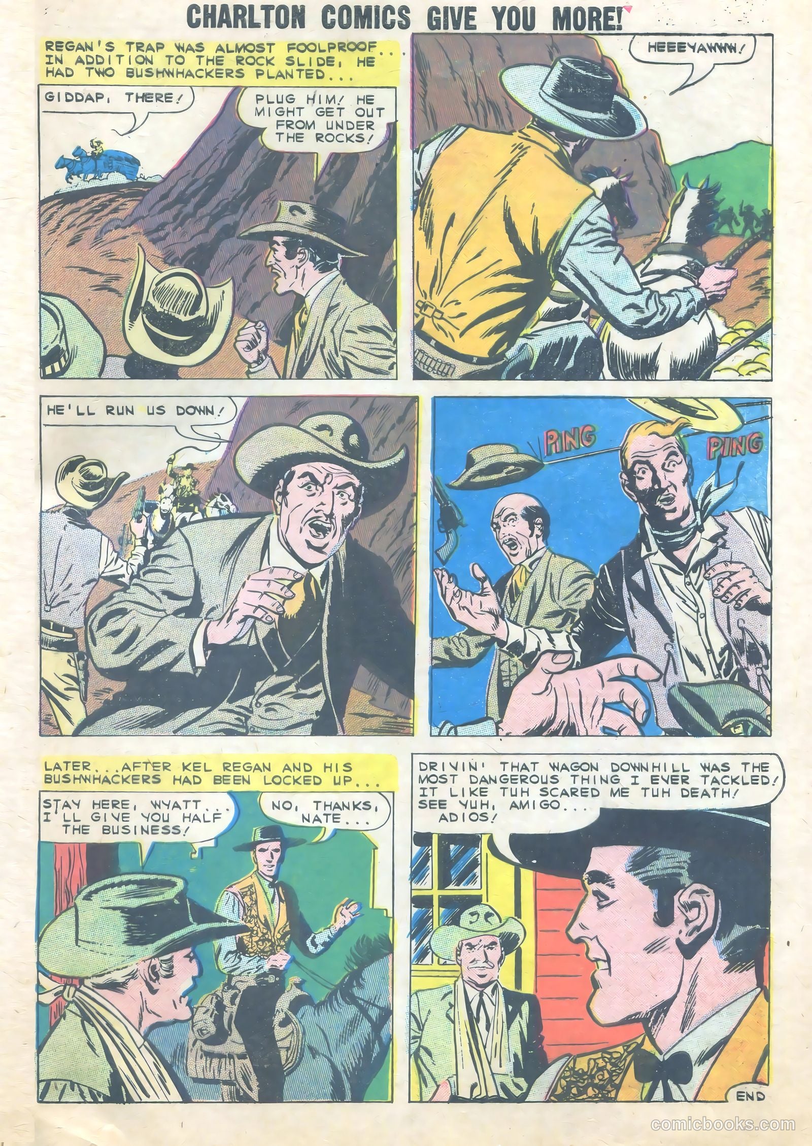 Wyatt Earp, Frontier Marshal #28 (1960) — page 33 of 36