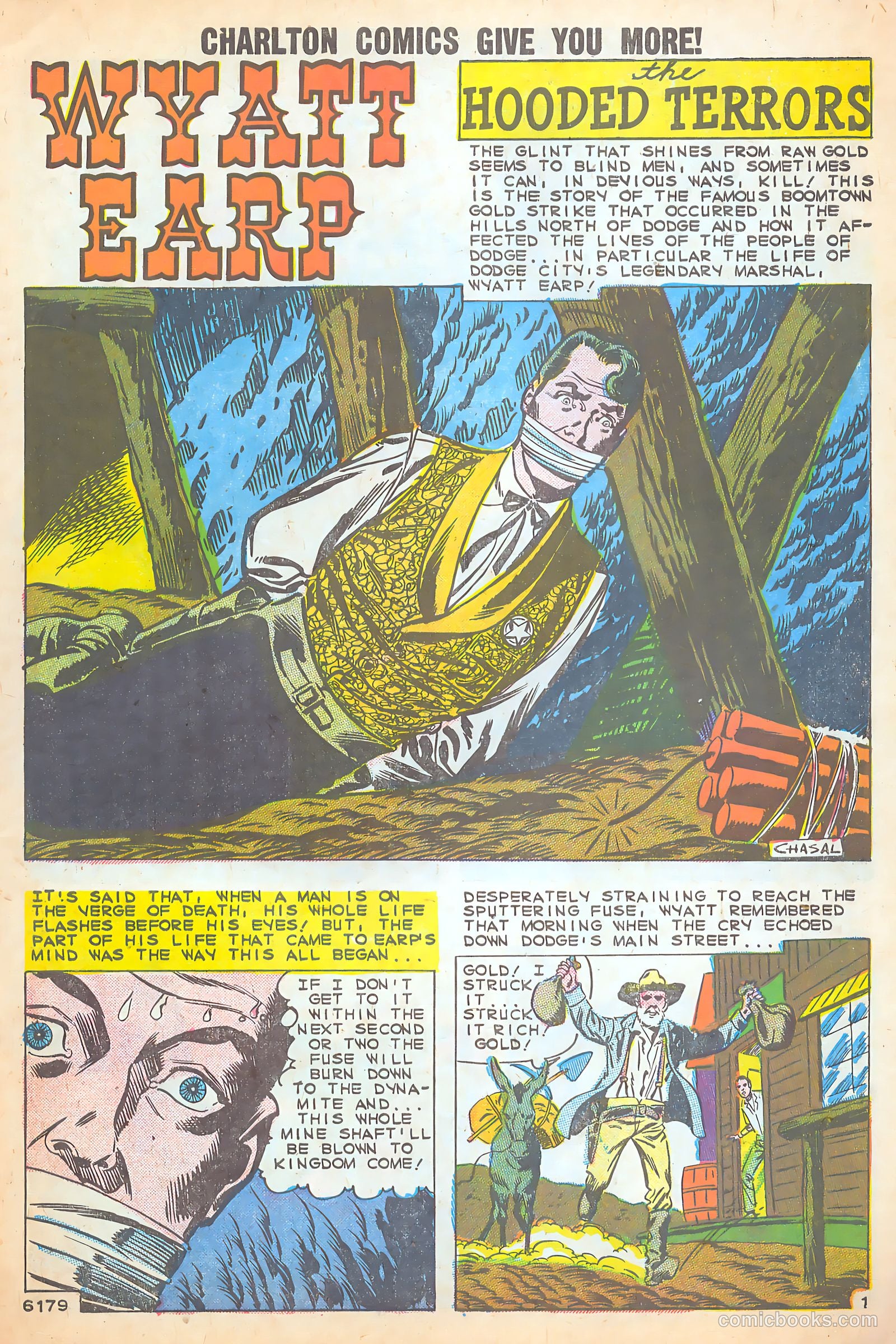 Wyatt Earp, Frontier Marshal #29 (1960) — page 3 of 37