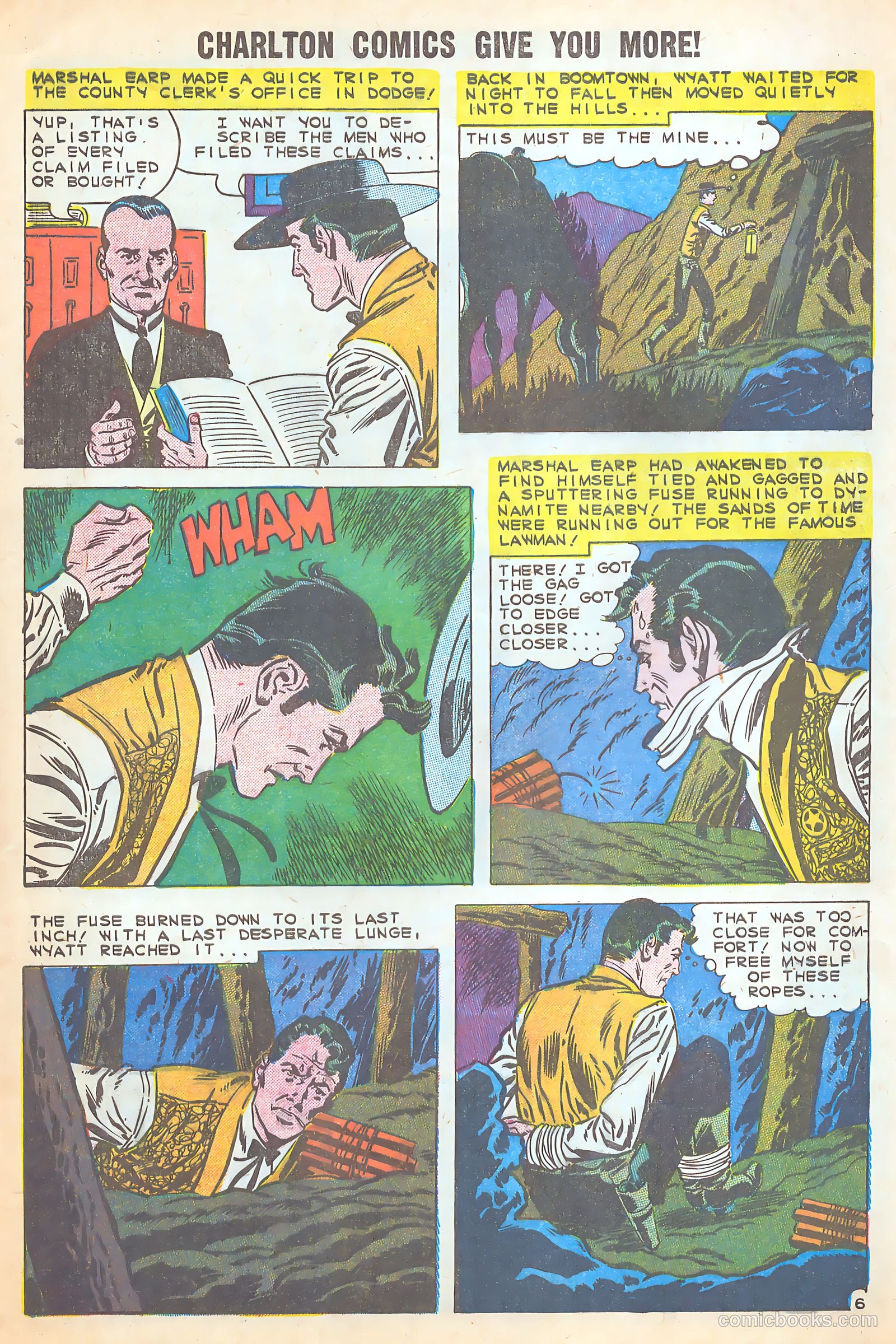 Wyatt Earp, Frontier Marshal #29 (1960) — page 9 of 37