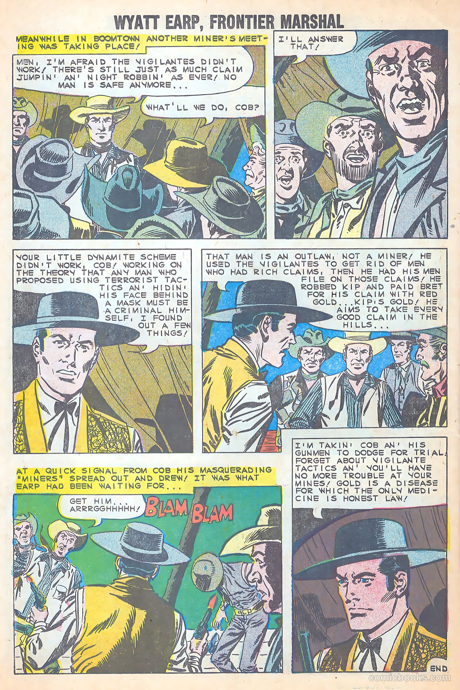 Wyatt Earp, Frontier Marshal #29 (1960) — page 10 of 37