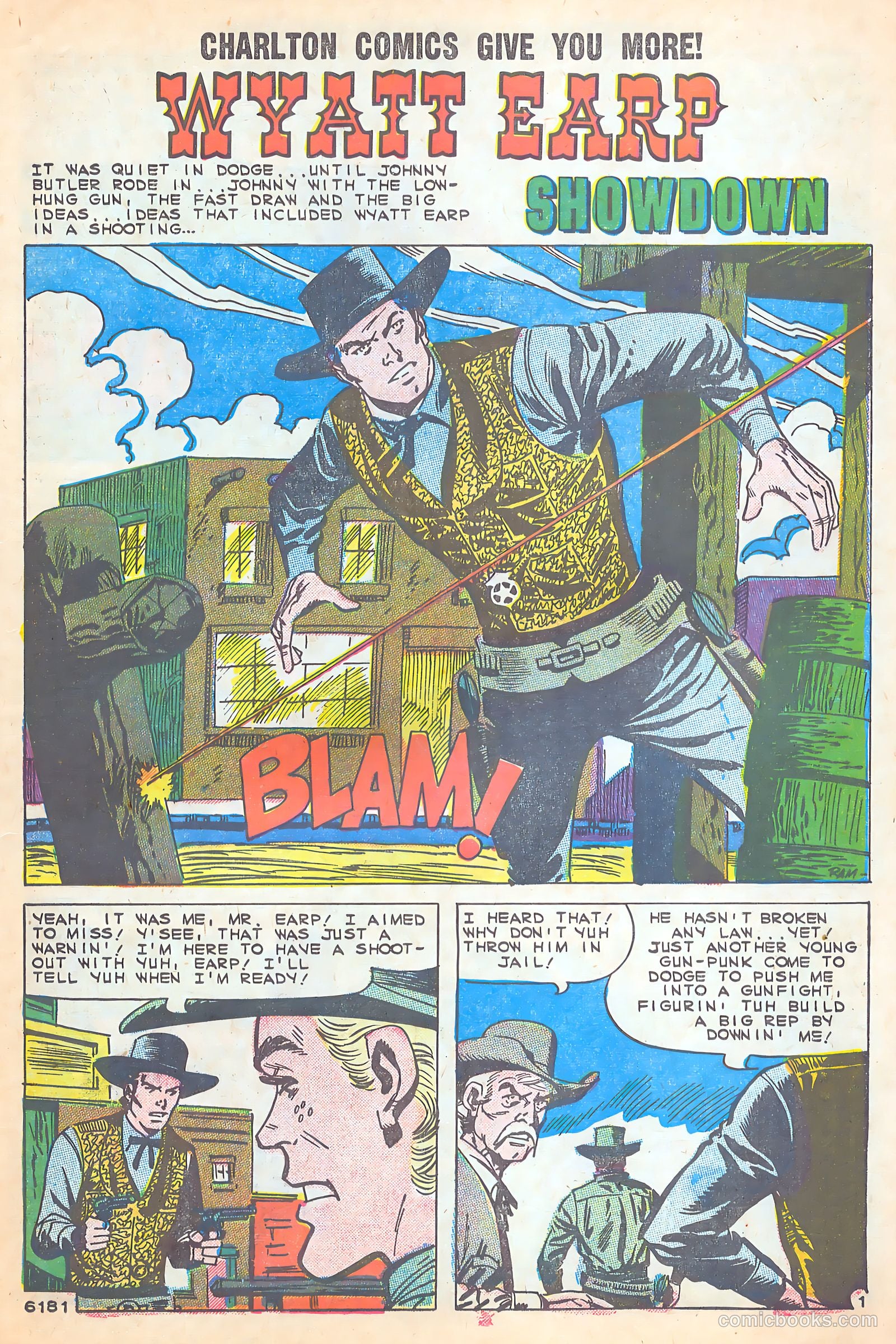 Wyatt Earp, Frontier Marshal #29 (1960) — page 11 of 37