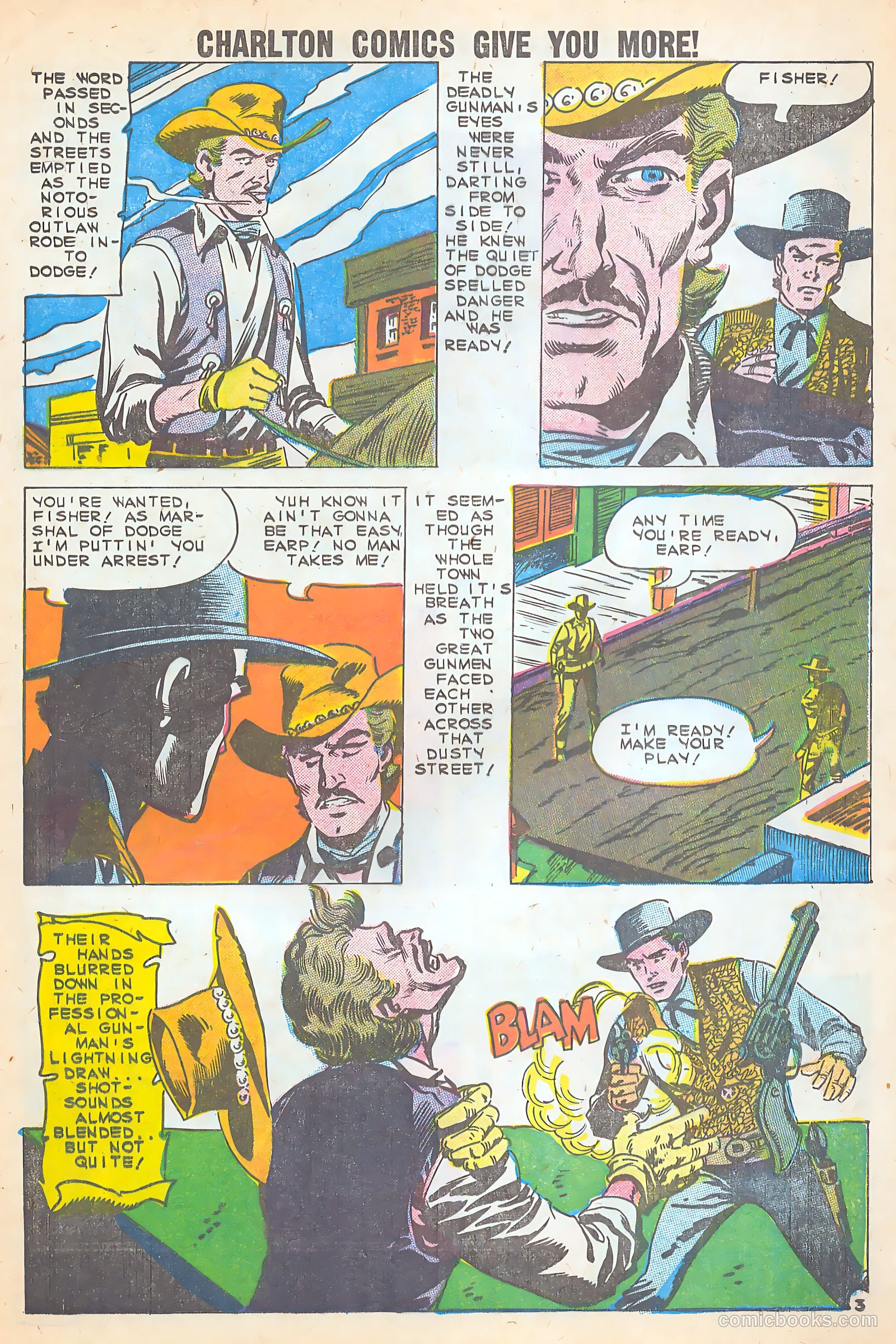 Wyatt Earp, Frontier Marshal #29 (1960) — page 13 of 37