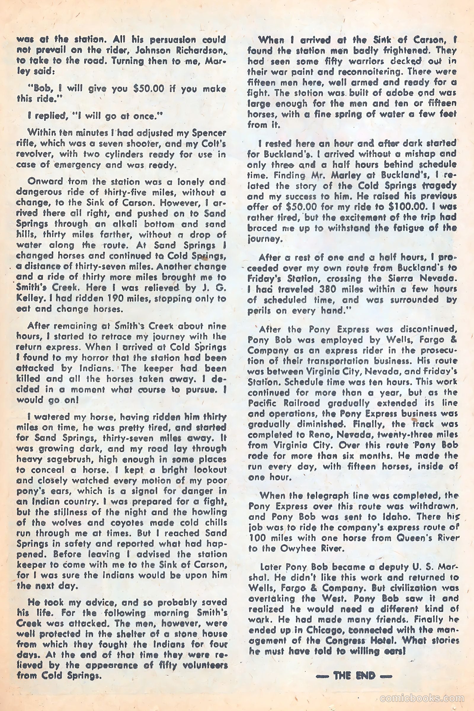 Wyatt Earp, Frontier Marshal #29 (1960) — page 25 of 37