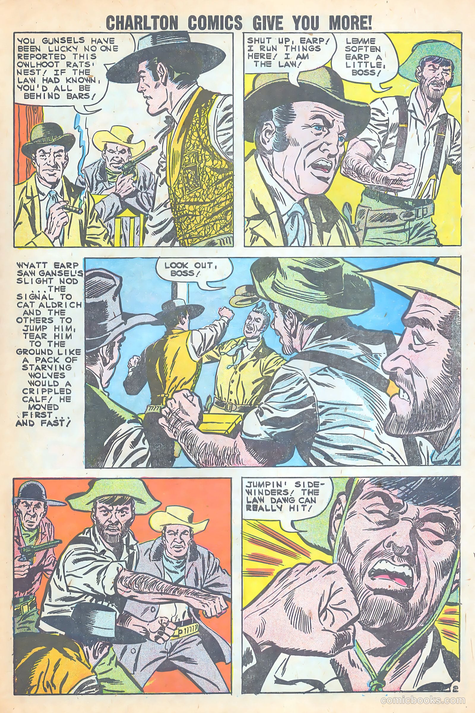 Wyatt Earp, Frontier Marshal #29 (1960) — page 27 of 37