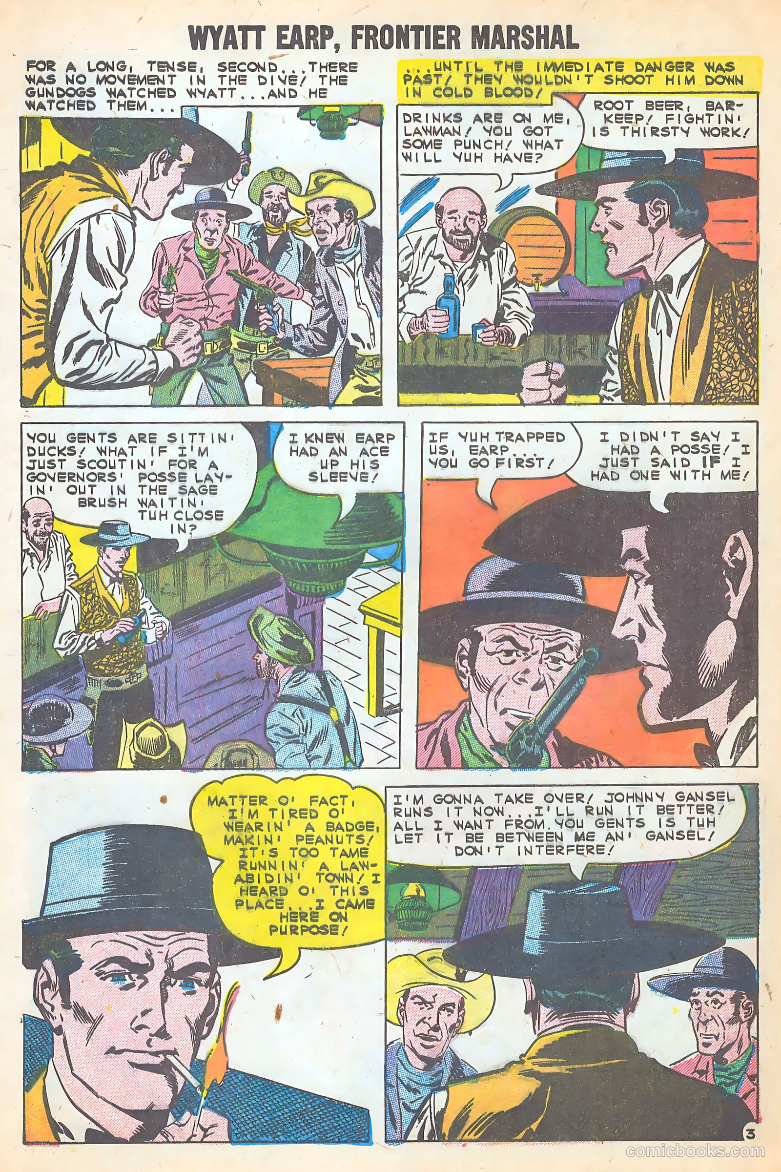 Wyatt Earp, Frontier Marshal #29 (1960) — page 28 of 37