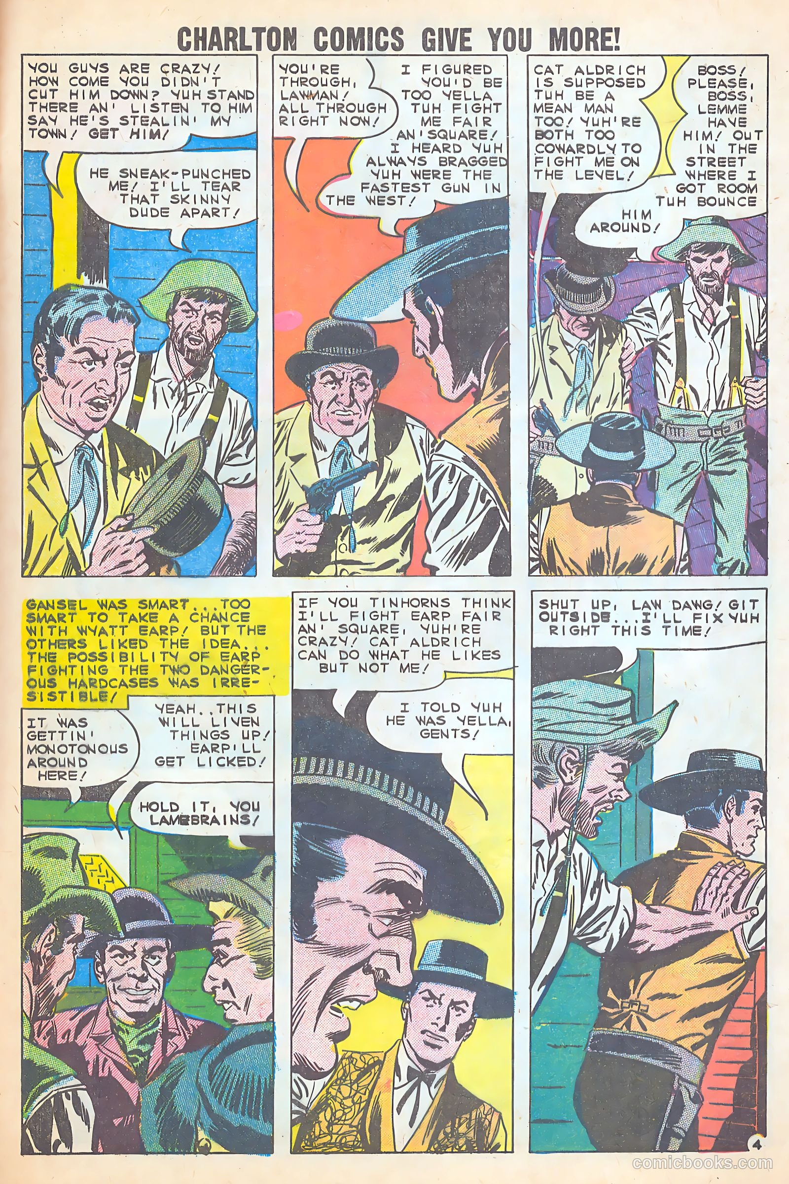 Wyatt Earp, Frontier Marshal #29 (1960) — page 29 of 37
