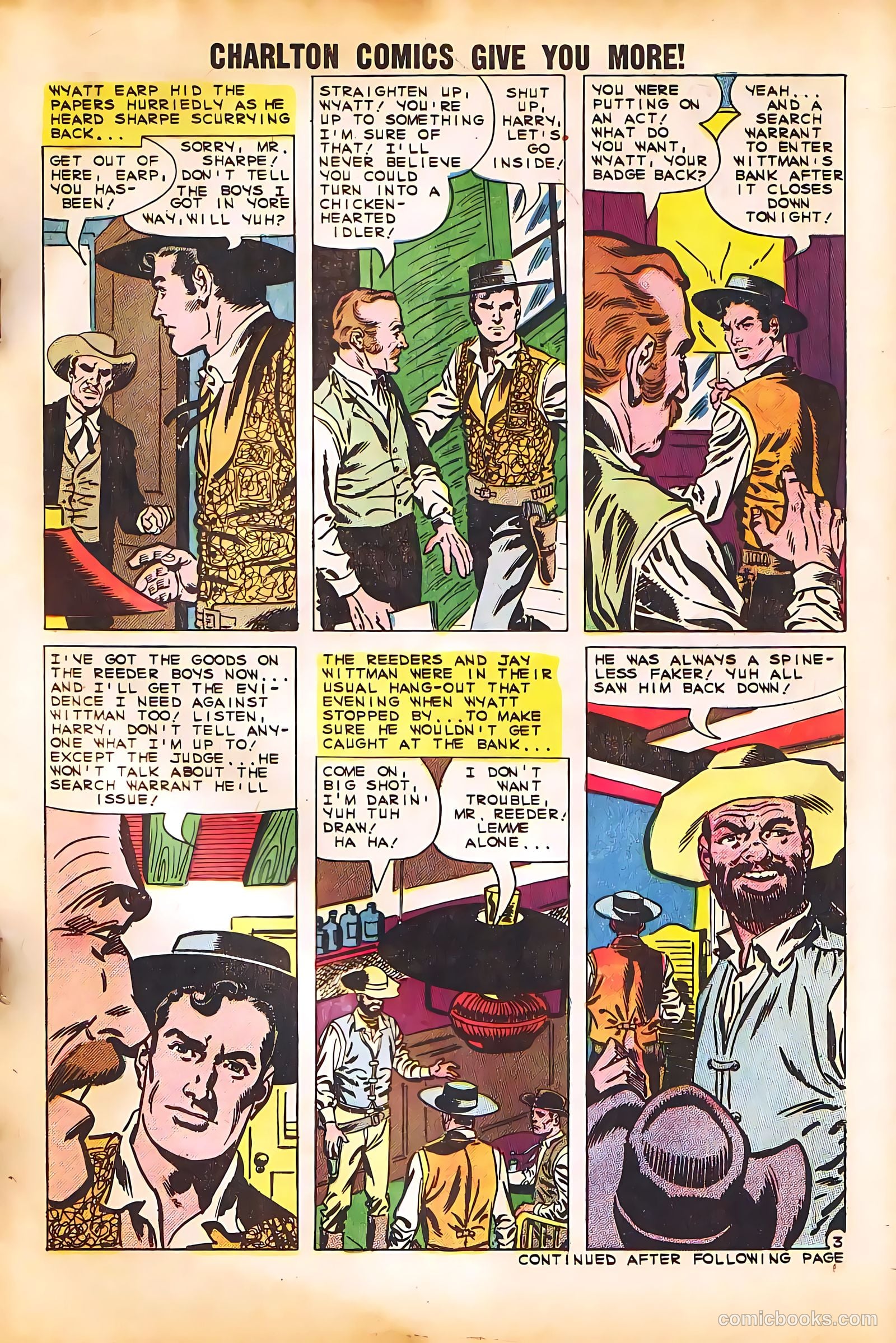 Wyatt Earp, Frontier Marshal #30 (1960) — page 5 of 36