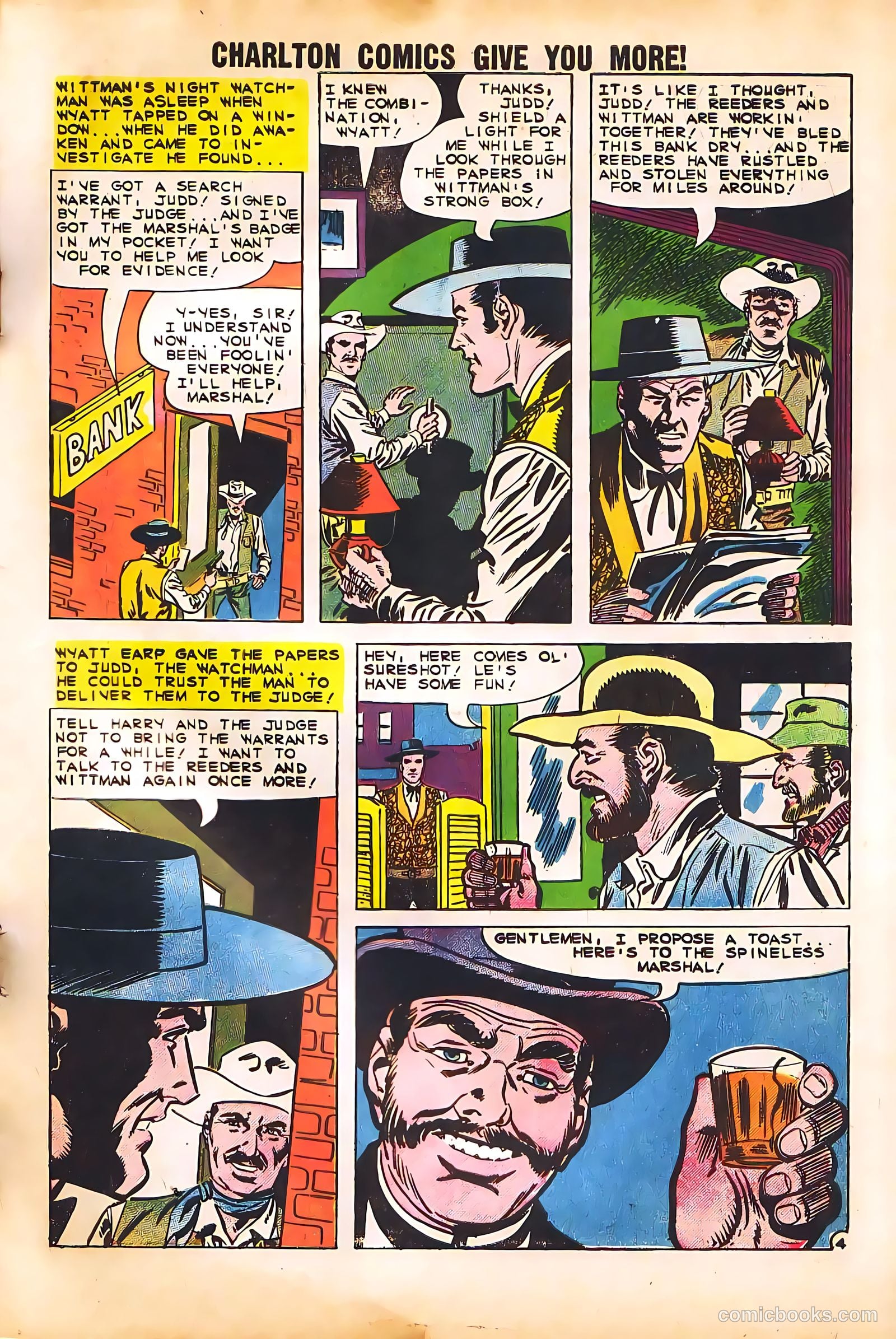 Wyatt Earp, Frontier Marshal #30 (1960) — page 7 of 36