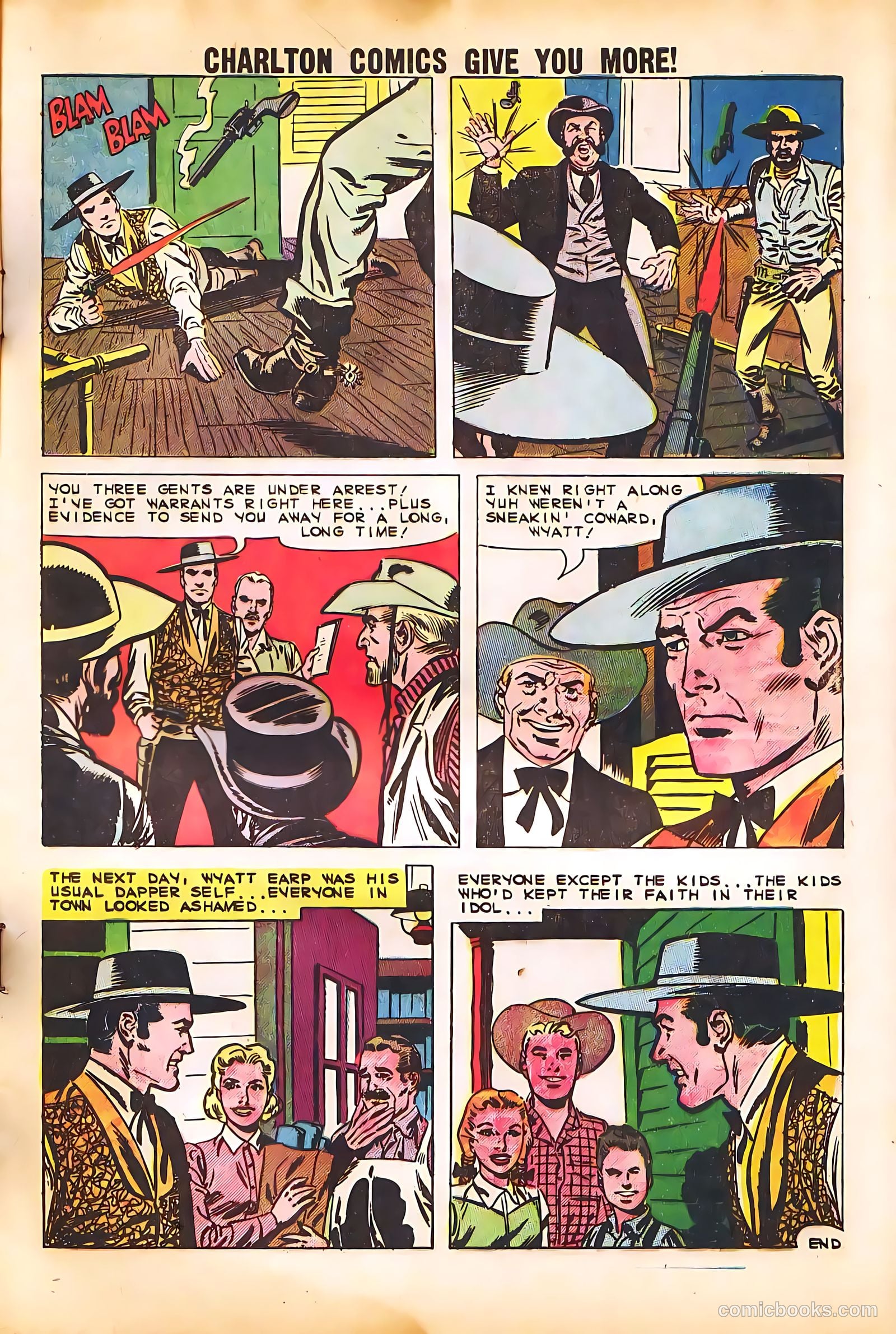 Wyatt Earp, Frontier Marshal #30 (1960) — page 9 of 36