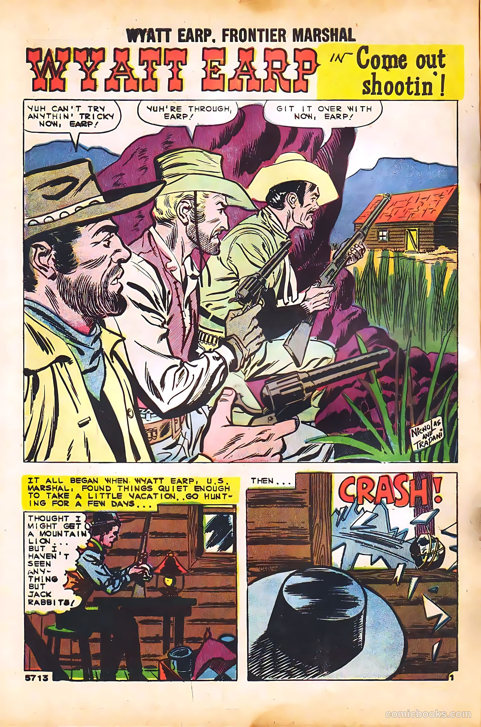 Wyatt Earp, Frontier Marshal #30 (1960) — page 10 of 36