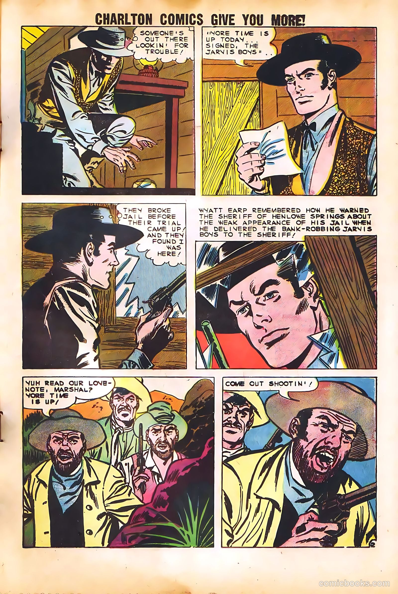 Wyatt Earp, Frontier Marshal #30 (1960) — page 11 of 36