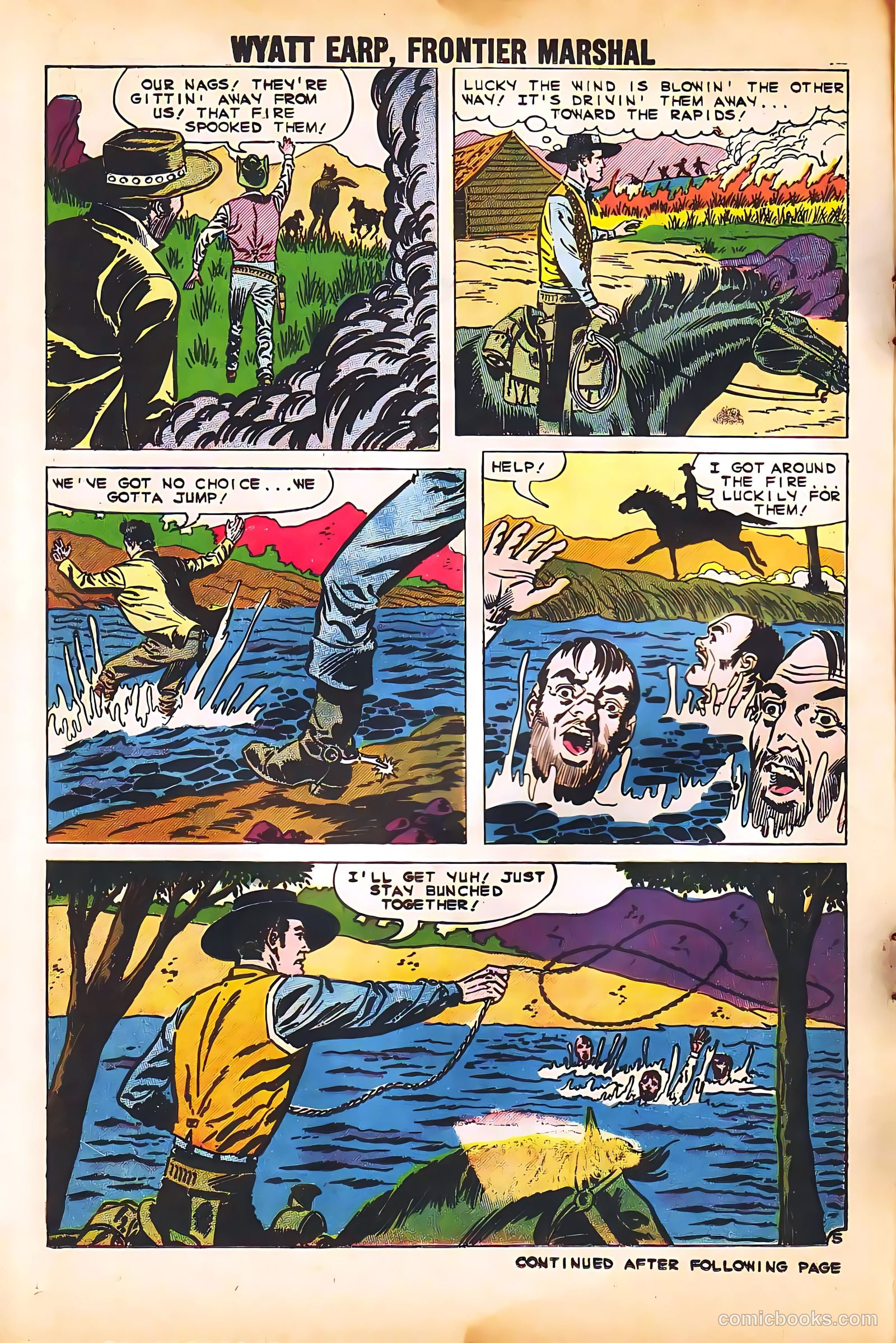 Wyatt Earp, Frontier Marshal #30 (1960) — page 14 of 36