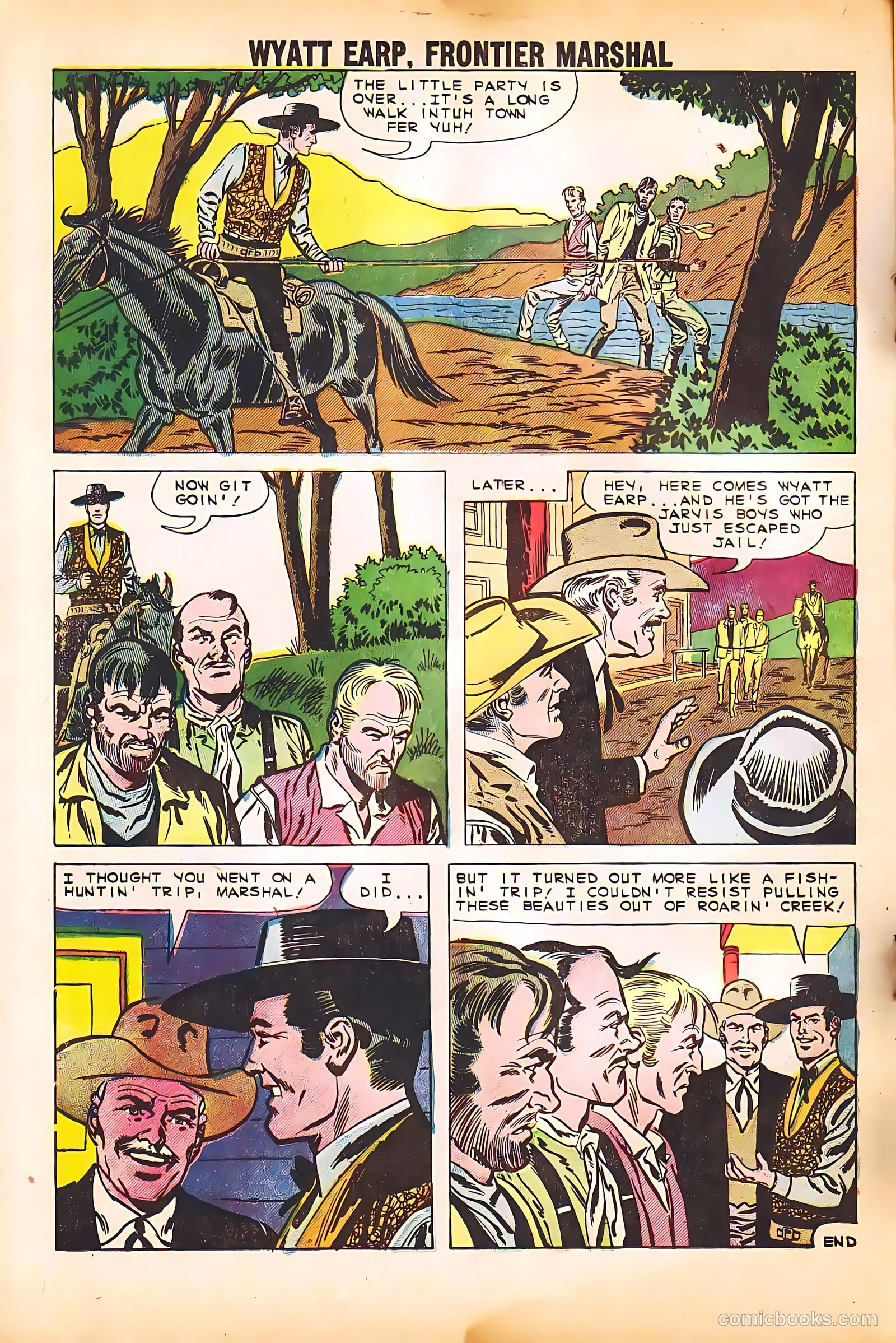Wyatt Earp, Frontier Marshal #30 (1960) — page 16 of 36