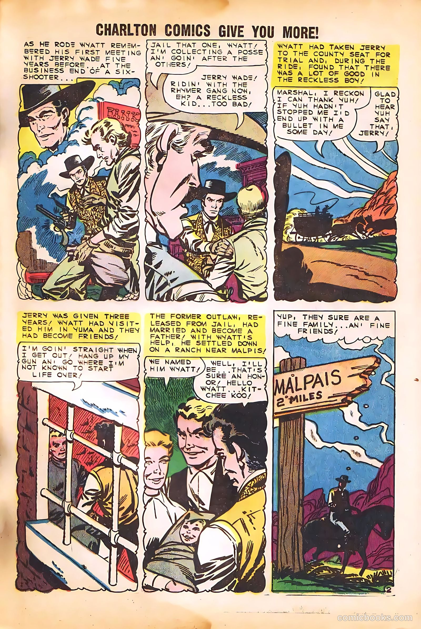 Wyatt Earp, Frontier Marshal #30 (1960) — page 29 of 36