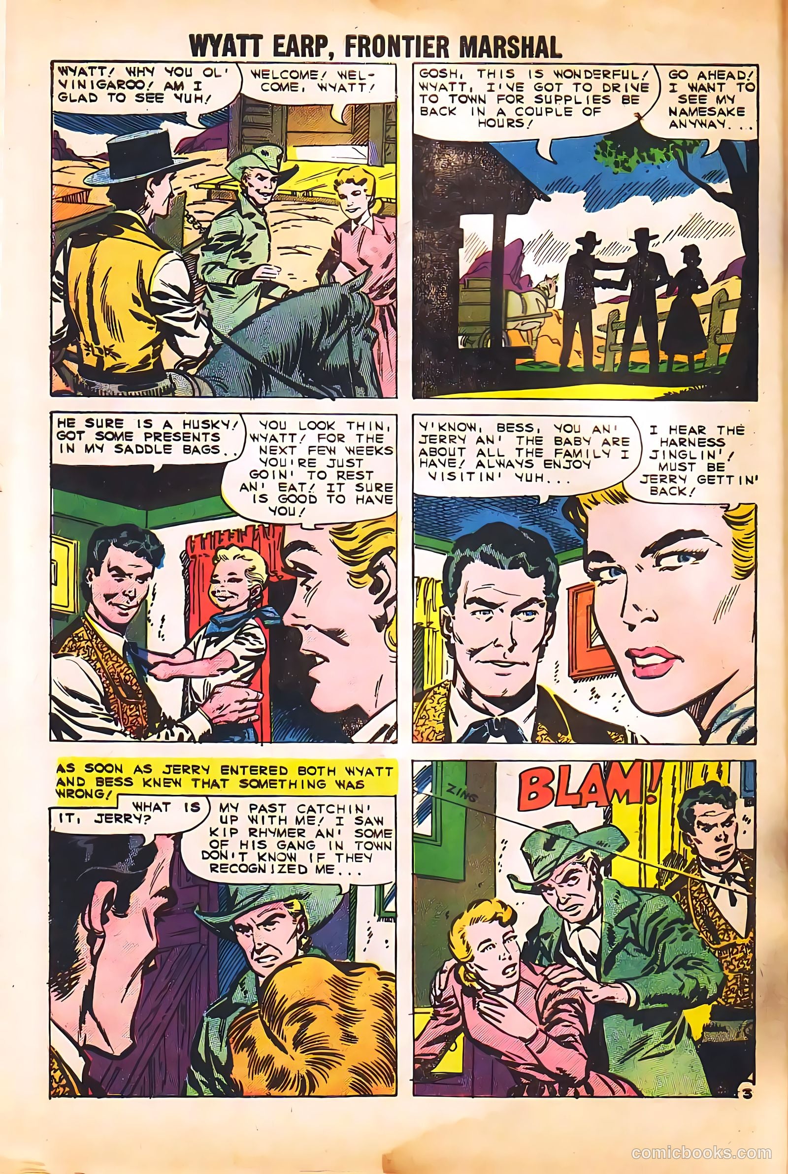 Wyatt Earp, Frontier Marshal #30 (1960) — page 30 of 36