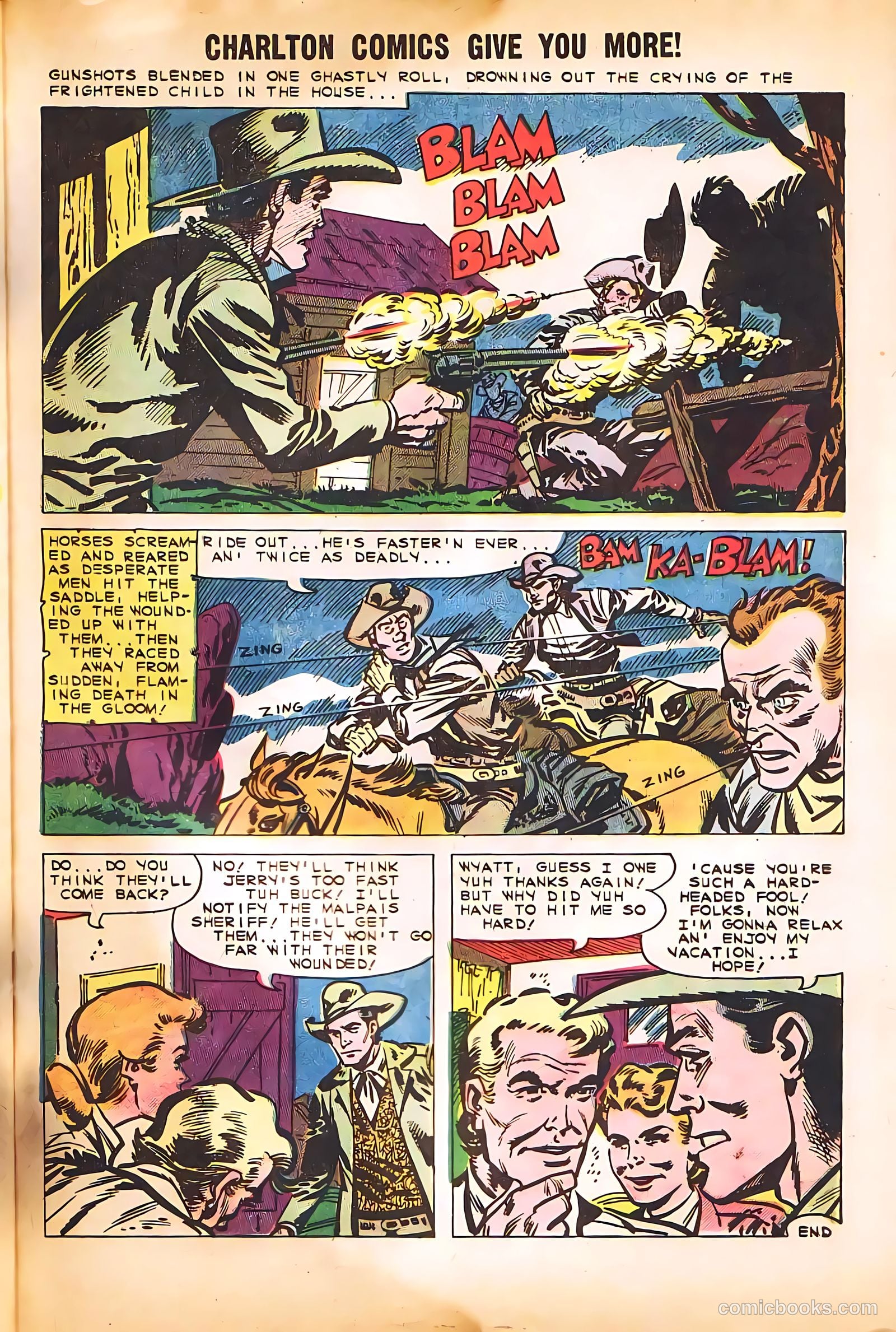 Wyatt Earp, Frontier Marshal #30 (1960) — page 33 of 36
