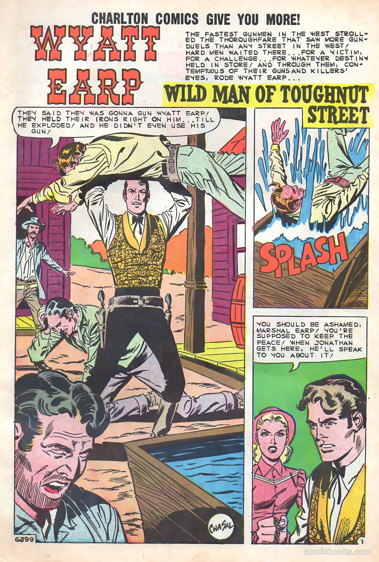 Wyatt Earp, Frontier Marshal #32 (1960) — page 3 of 36